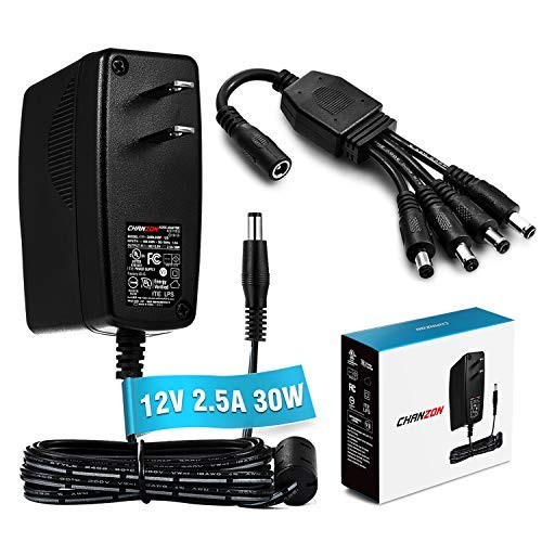 [UL Listed] Chanzon 12V 2.5A 30W Power Supply AC DC Switching Adapter