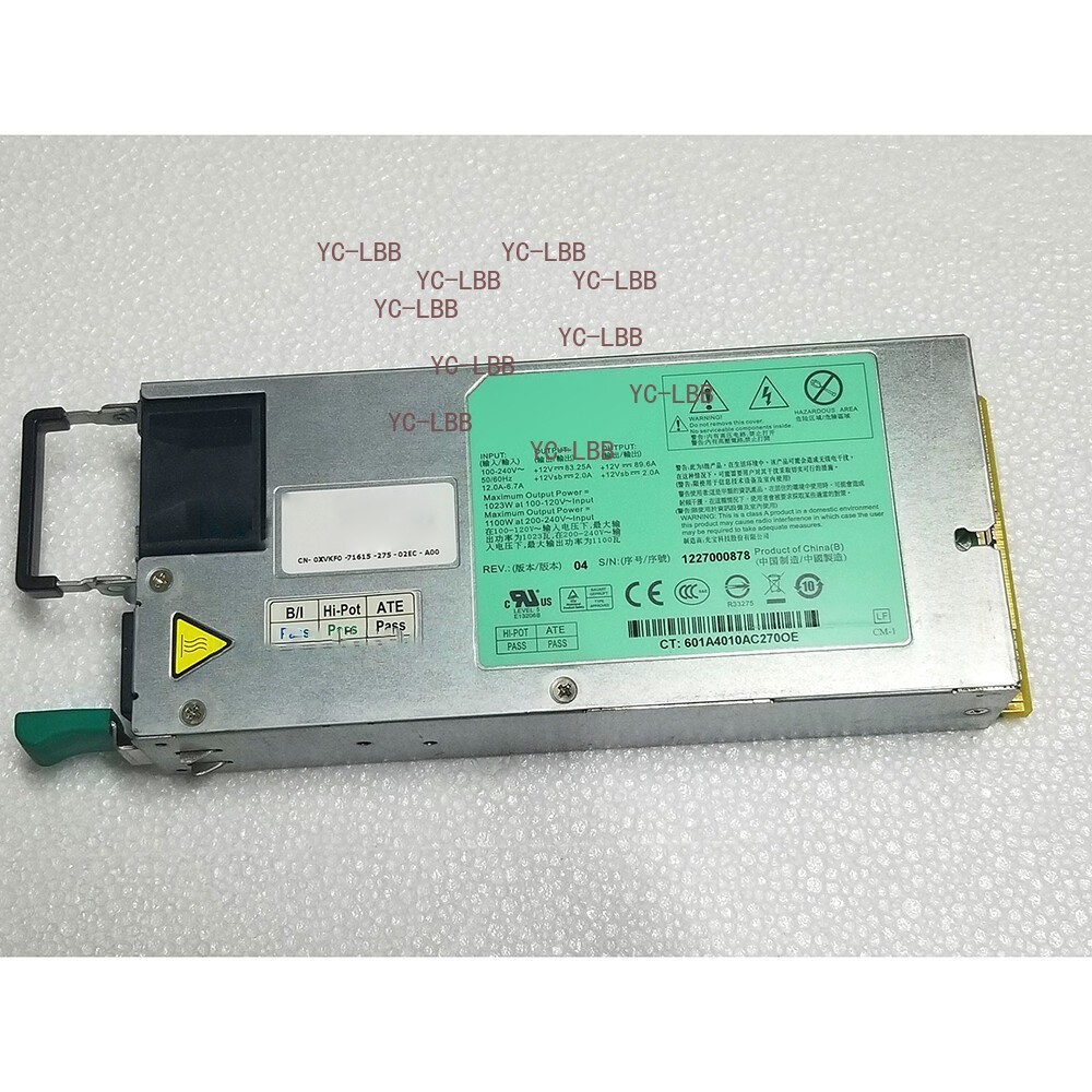 1100W PS-2112-2L Server Redundant Power Supply For LITEON PS21122L