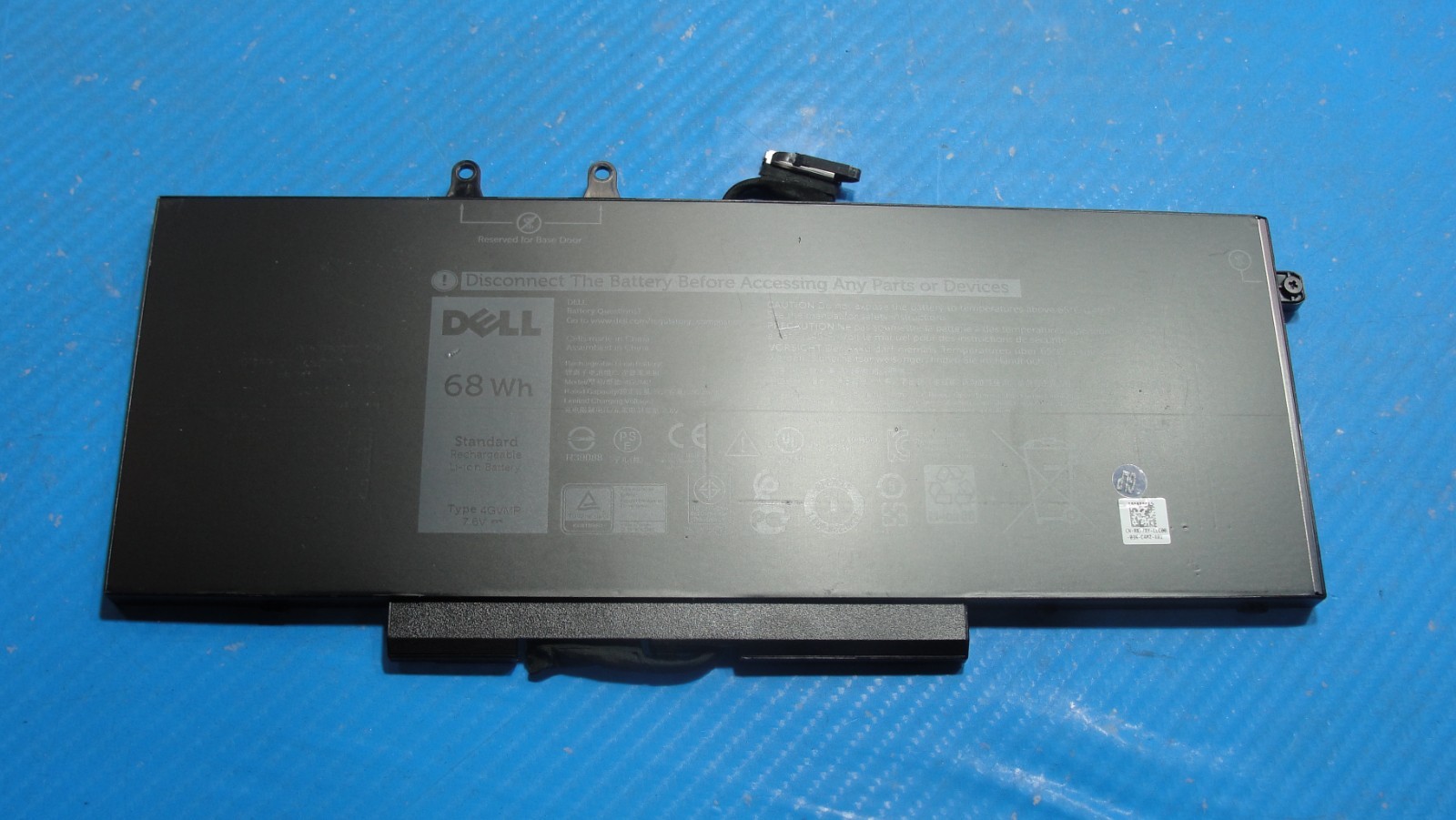 Dell Latitude 5500 15.6" Battery 7.6V 68Wh 8500mAh 4GVMP X77XY Excellent