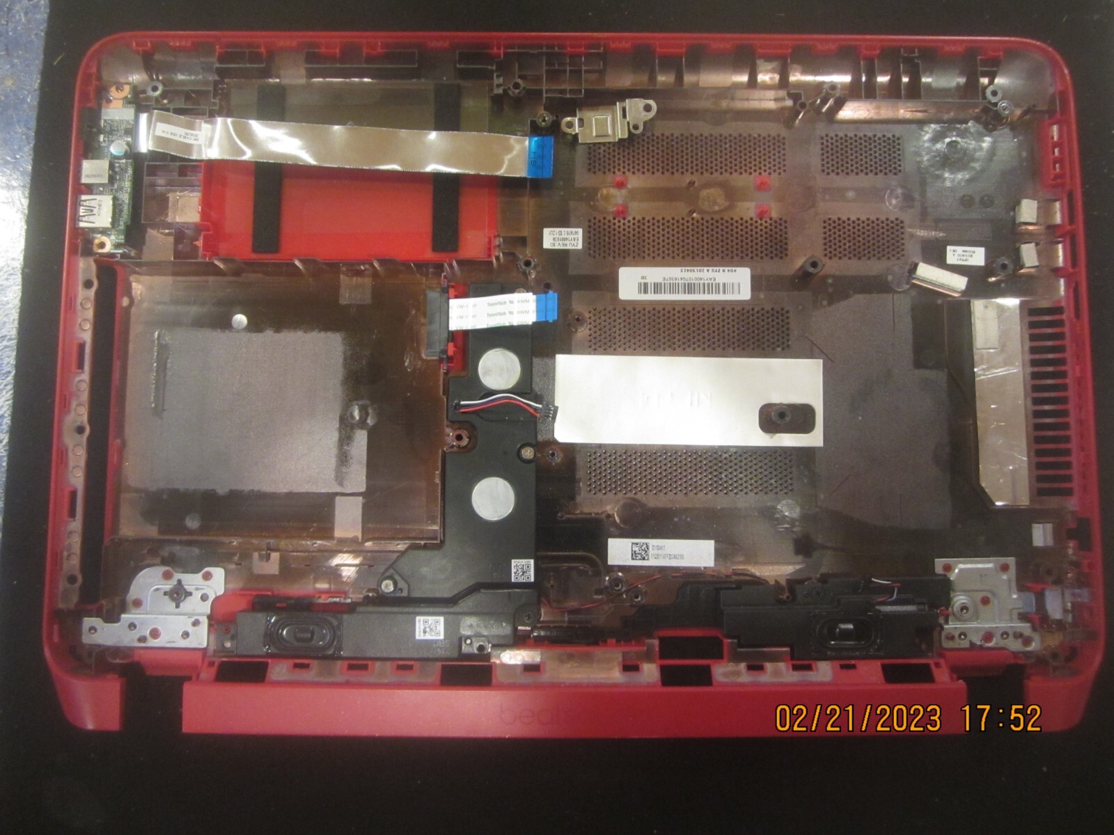 HP Pavilion 15-P Series 15-P390NR 15.6 Inch Bottom Case + USB + SPEAKERS
