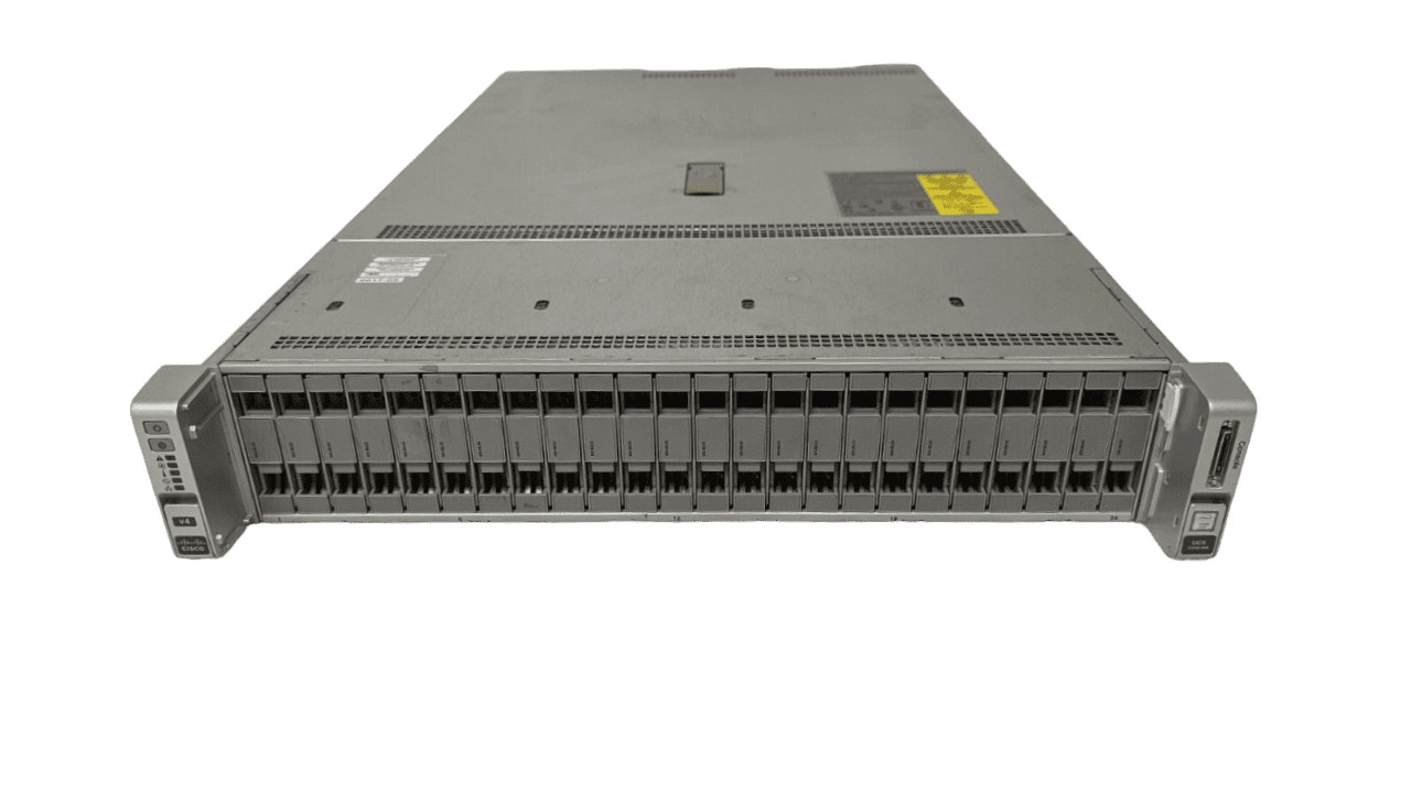 Cisco C240 M4 2x Xeon E5-2680 v3 2.5ghz 24-Cores / 128gb / MRAID / 2x 300gb