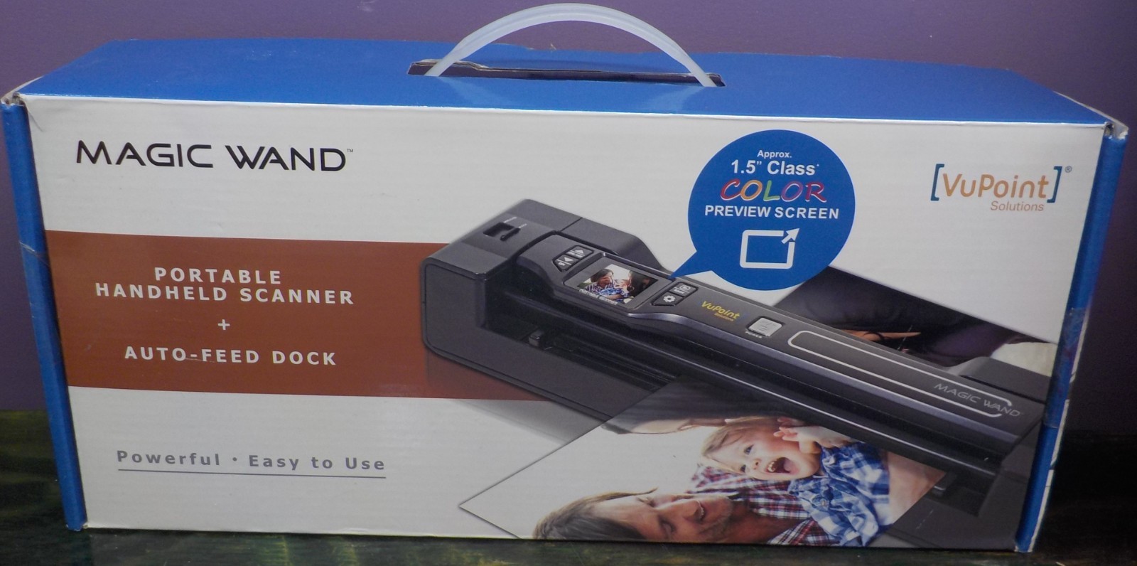 Vupoint Solutions PDSDK-ST470GC Magic Wand Portable Scanner With Color LCD