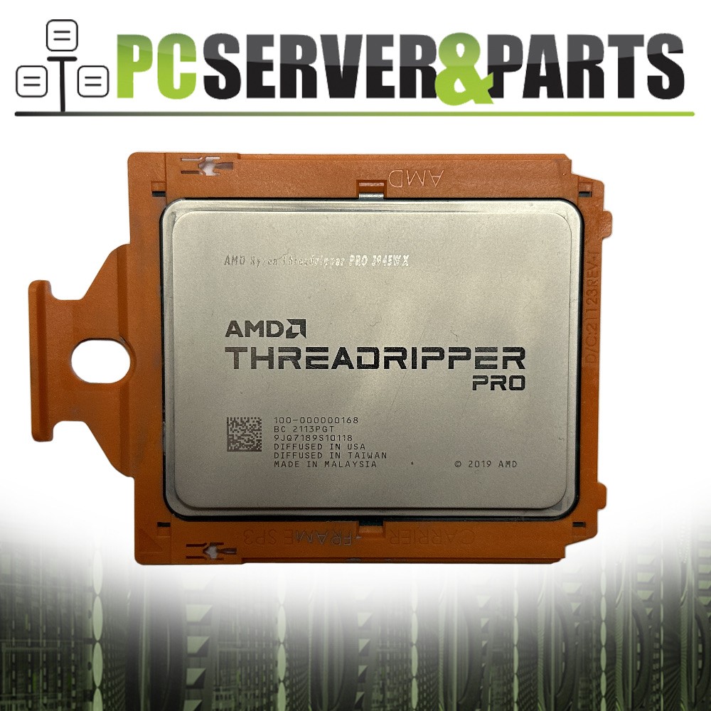 AMD Ryzen Pro 3945WX 4.00GHz 64MB 12-Core sWRX8 CPU Processor LENOVO LOCKED