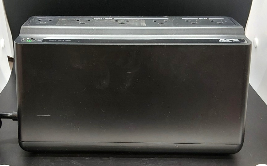 APC BN450M Electric Back-UPS, 6 Outlets, 450VA, 120V - TESTED