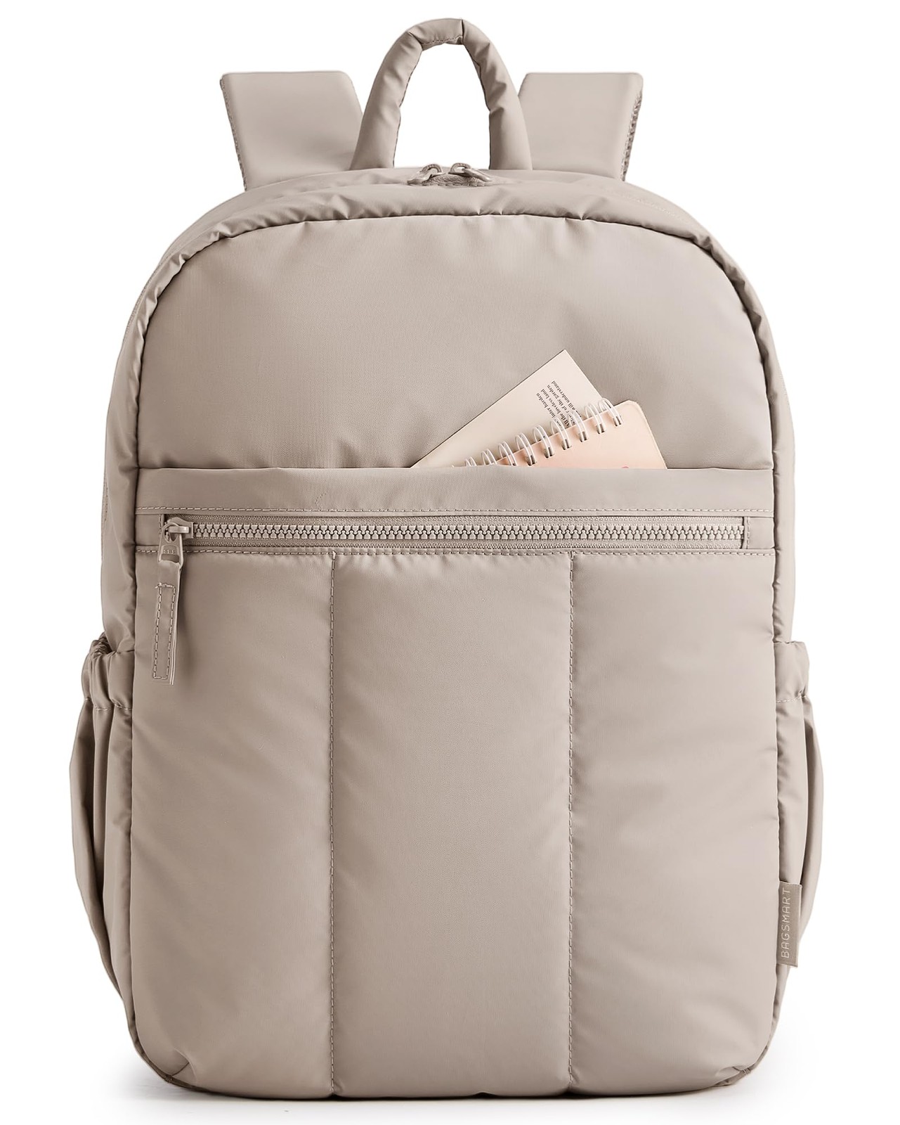 BAGSMART Backpack for Women, Travel Standard 15.6 Inch, In-camel