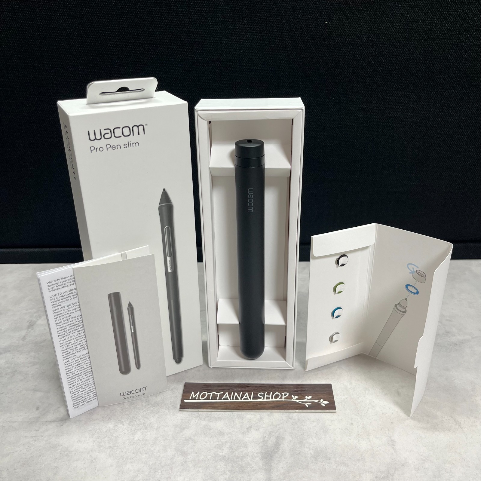 Wacom Pro Pen slim KP301E00DZ Stylus for Wacom Tablets w/ Genuine Box Tested