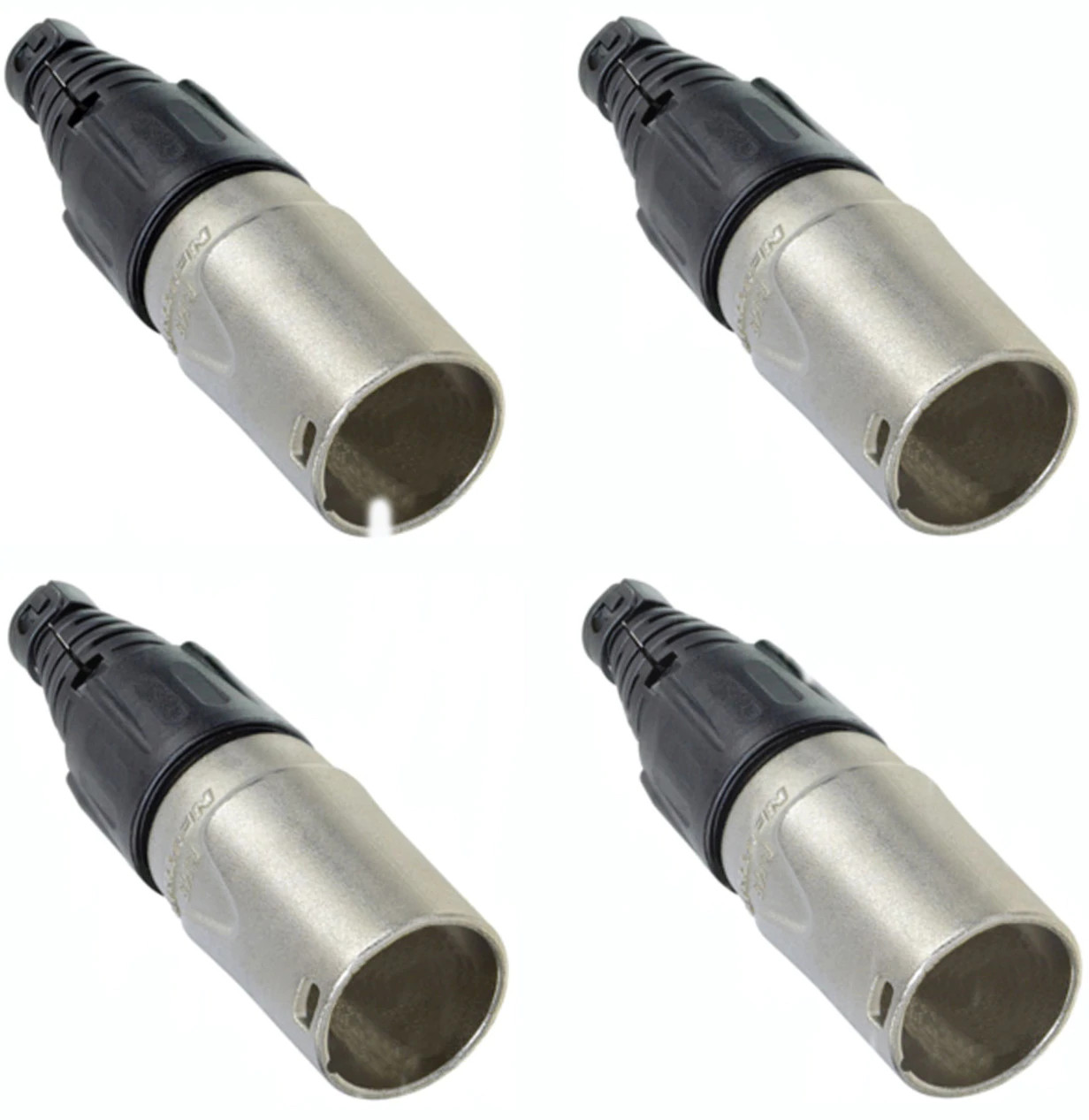4 Pack Genuine Neutrik NE8MX RJ45 Cat 5 EtherCon Cable End Heavy Duty Housing
