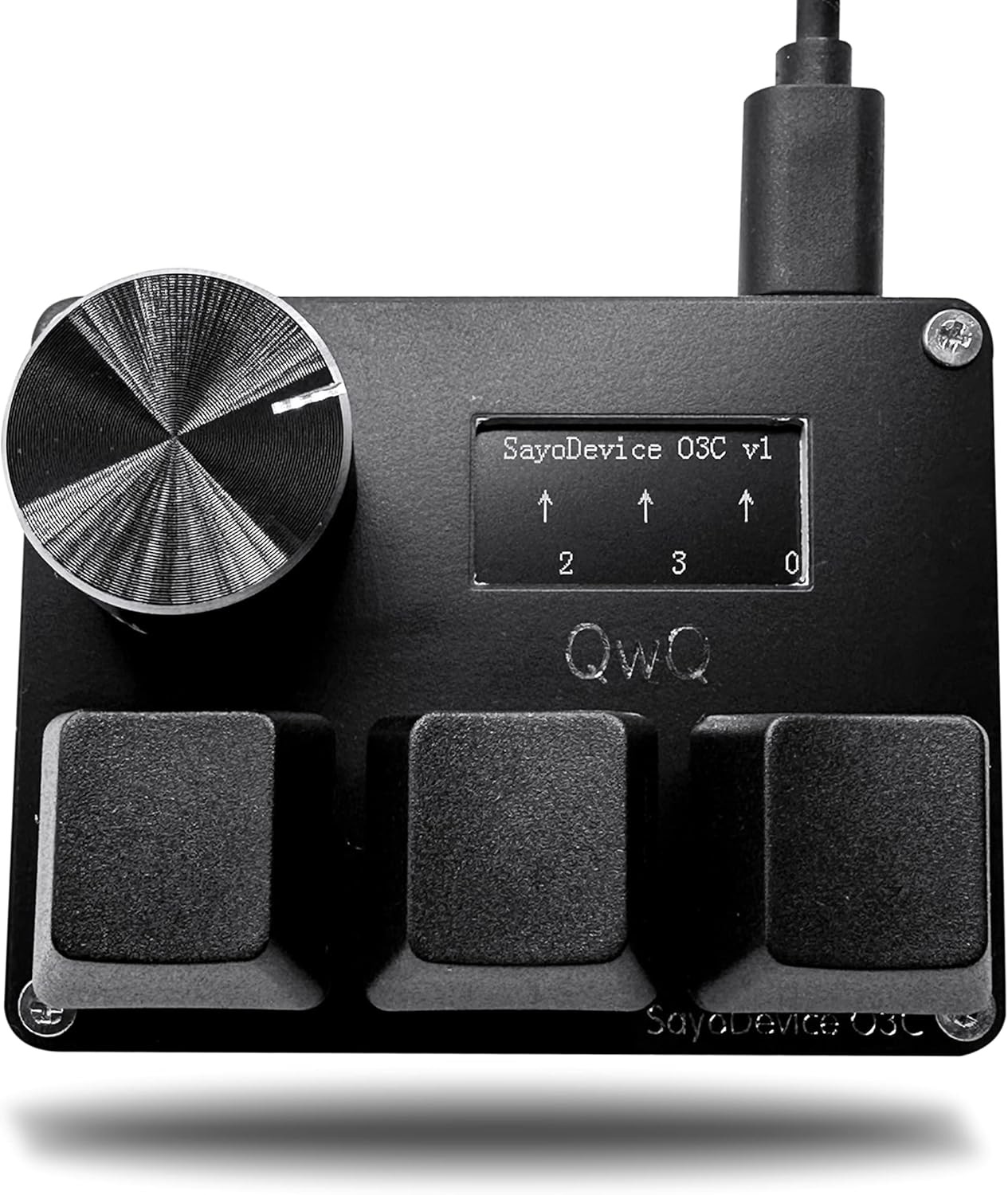 BTXETUEL SayoDevice O3C OSU Keyboard Rapid Trigger Hall Switches black 