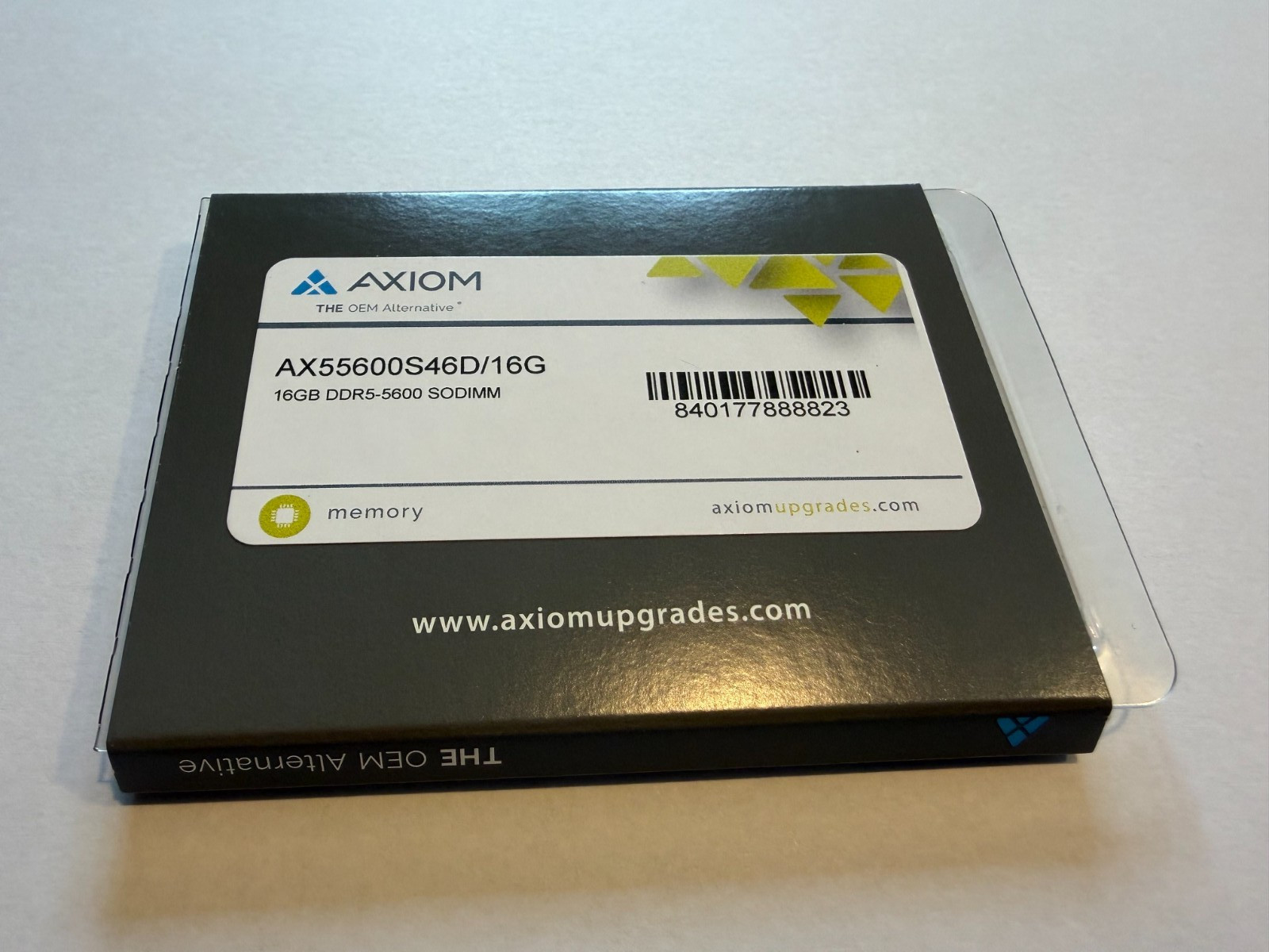 AX55600S46D/16G Axiom 16 - - Axiom 16GB DDR5 SDRAM Memory Module