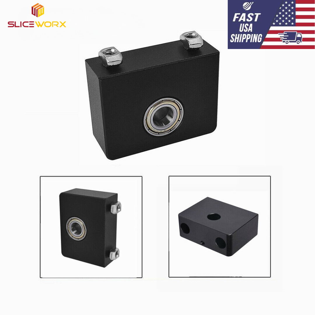 2Pcs Z-Axis T8 Screw Top Mount Metal Z-Rod Bearing Housing For CR-10 Ender 3**US