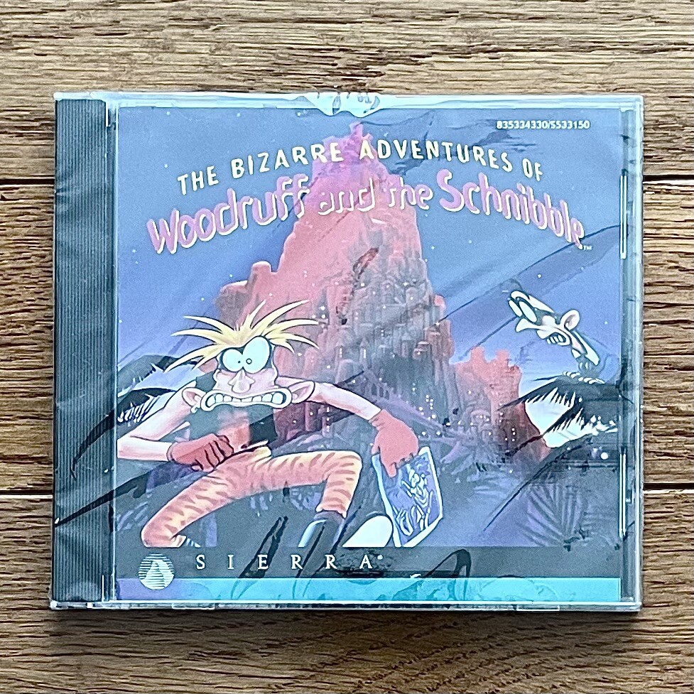 The Bizarre Adventures of Woodruff and the Schnibble    New Sealed CD