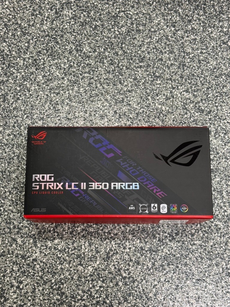 *Box Only* ASUS ROG Strix LC II 360 ARGB All-in-One AIO Liquid CPU Cooler