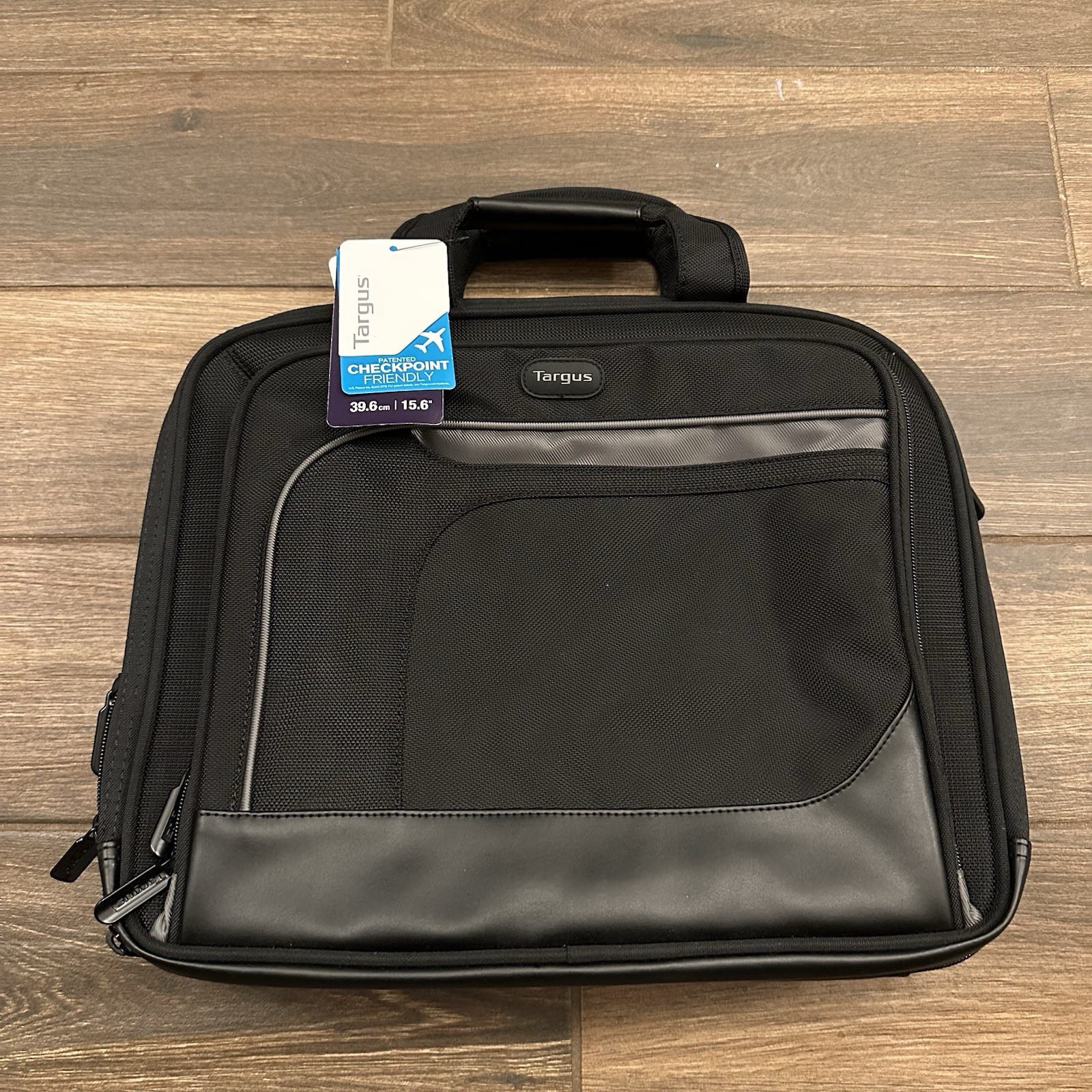 NEW Targus Mobile Elite Briefcase Brand New Checkpoint-Friendly Black 15.6”