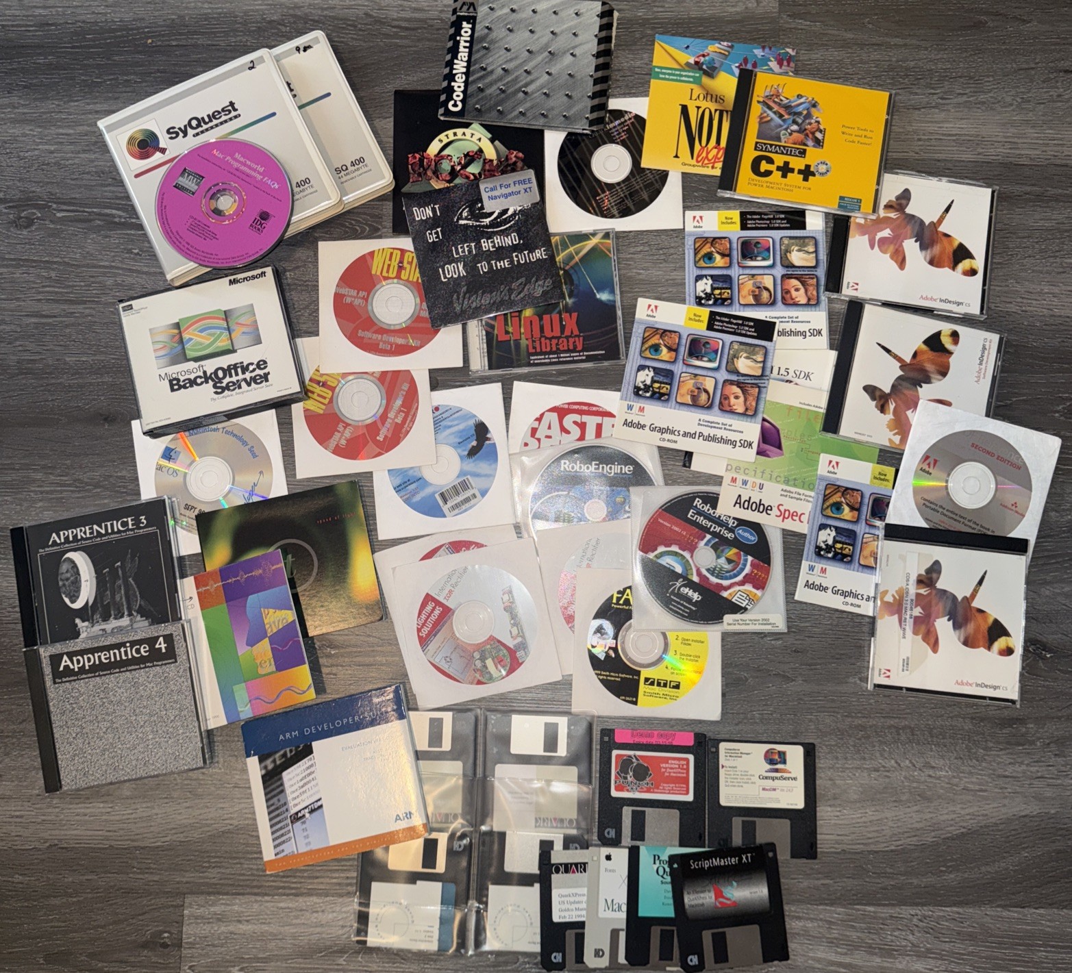 Lot of 40 Vintage Windows/Mac Software UNTESTED