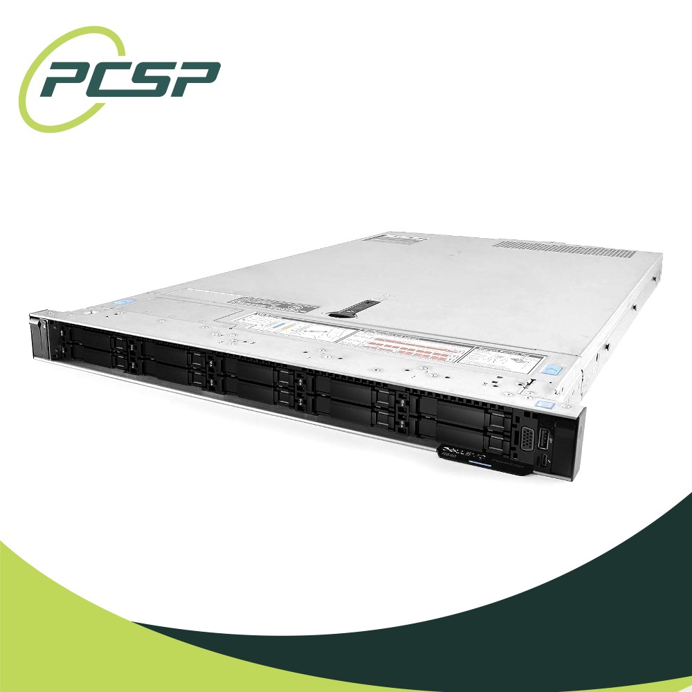 Dell PowerEdge R640 10B 48Core 2x Platinum 8160 2.1GHz 128GB X540/I350 10x Trays