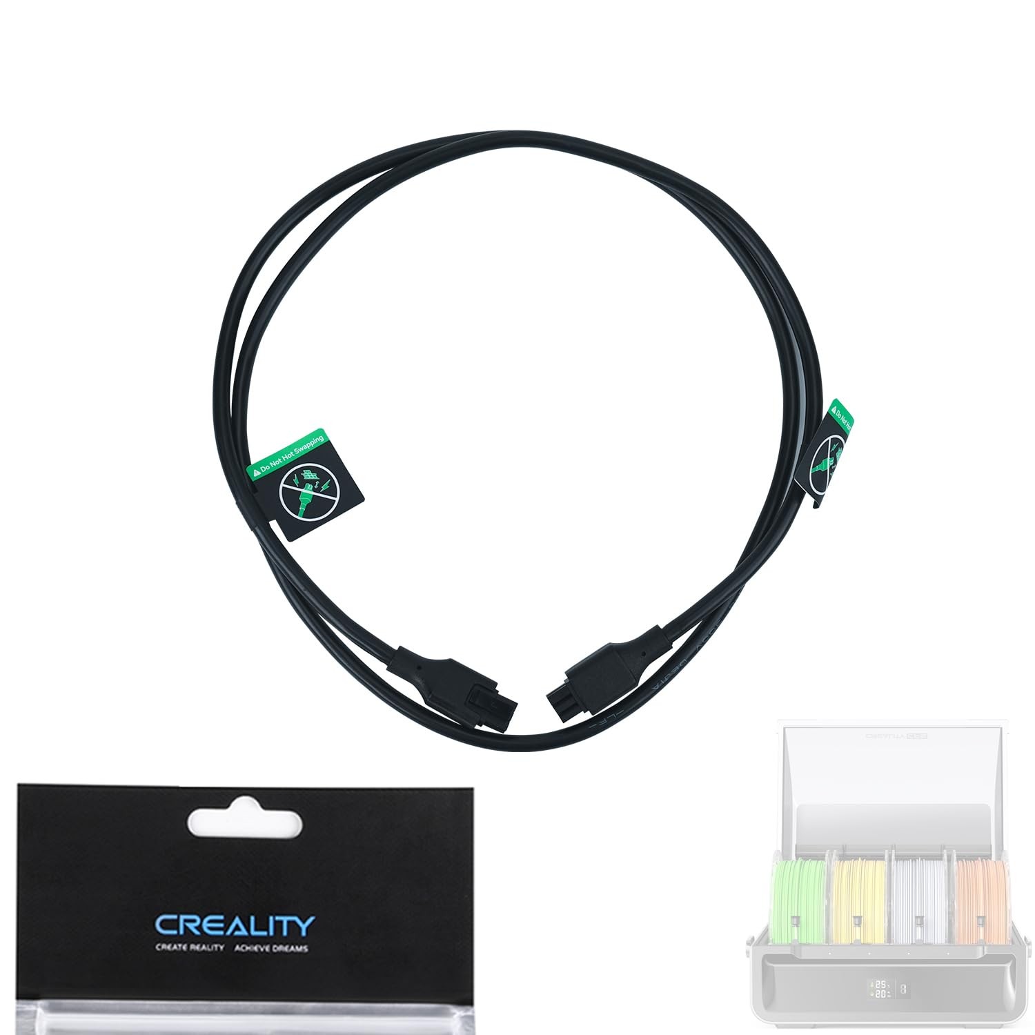 Creality Official CFS 485 Cable 100cm K1 K1 Max K1 SE K1C Hi Combo K2 Plus 3D