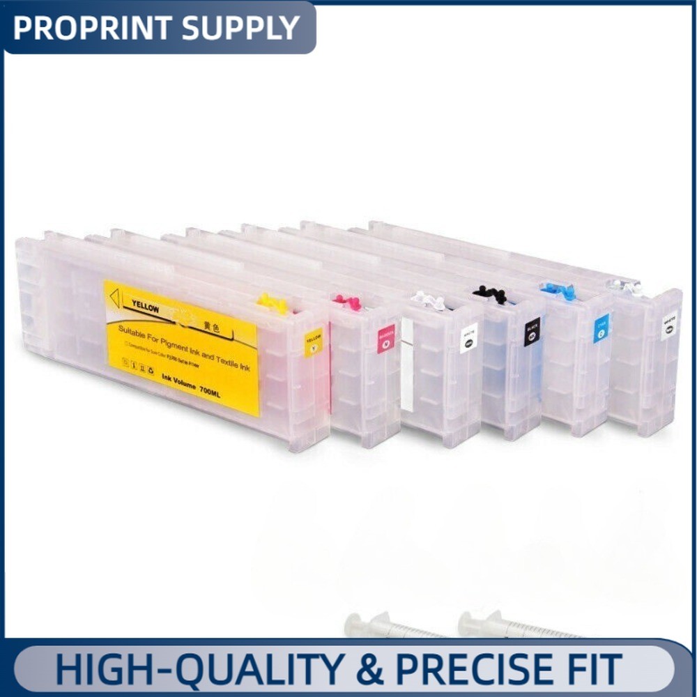 T7251-T725A 6*600ML Empty Ink Cartridge for F2000 F2100