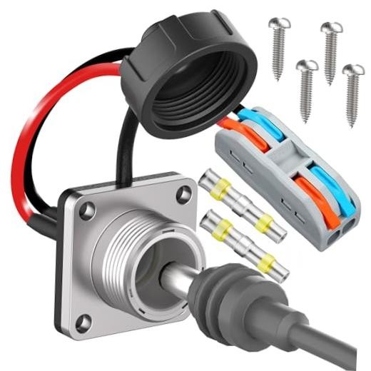 Starlink Mini Wall Pass Through Kit, Waterproof RV Cable Port