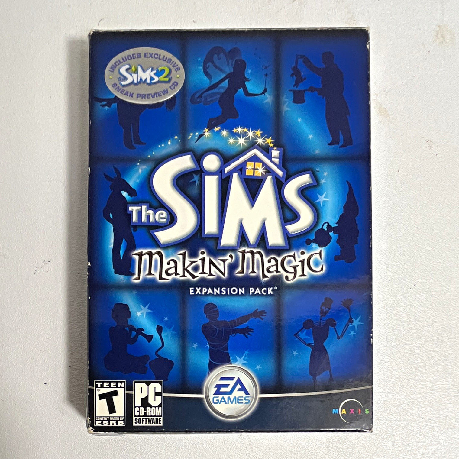 EA Games The Sims: Makin' Magic Expansion Pack PC CD for Windows 98/2000/XP