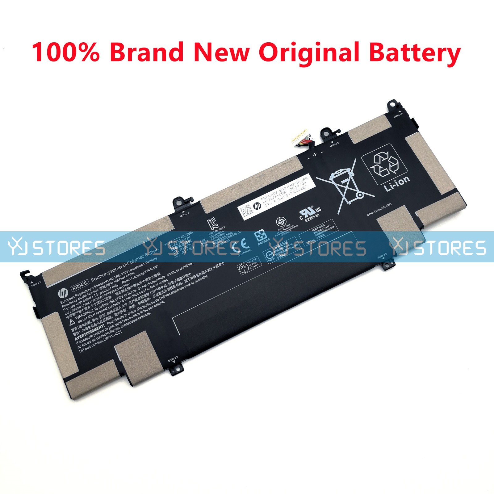 Genuine RR04XL OEM Battery for HP Spectre x360 13-AW000 HSTNN-DB9K HSTNN-OB1M 