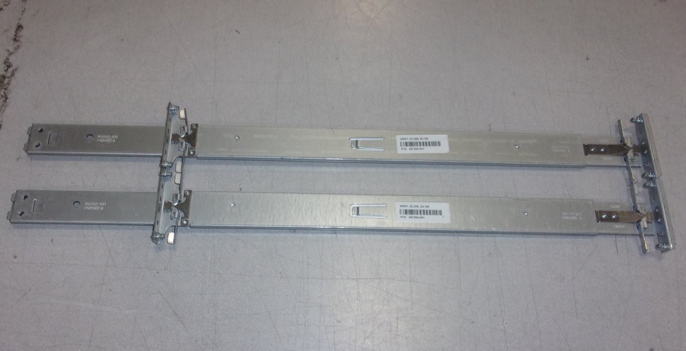 Pair of 2 HP 487260-001 DL380 G6 G7 Server Rack Mount Rails