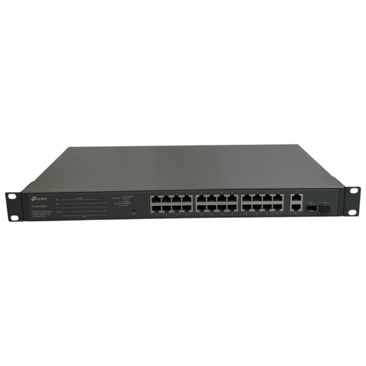 TP-LINK TL-SG1428PE Ethernet Switch PoE+ 24 Port Rack Mountable