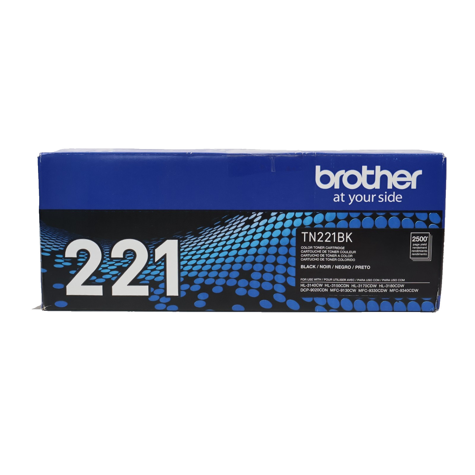 Brother GENUINE Standard-Yield Black Toner Cartridge TN221BK