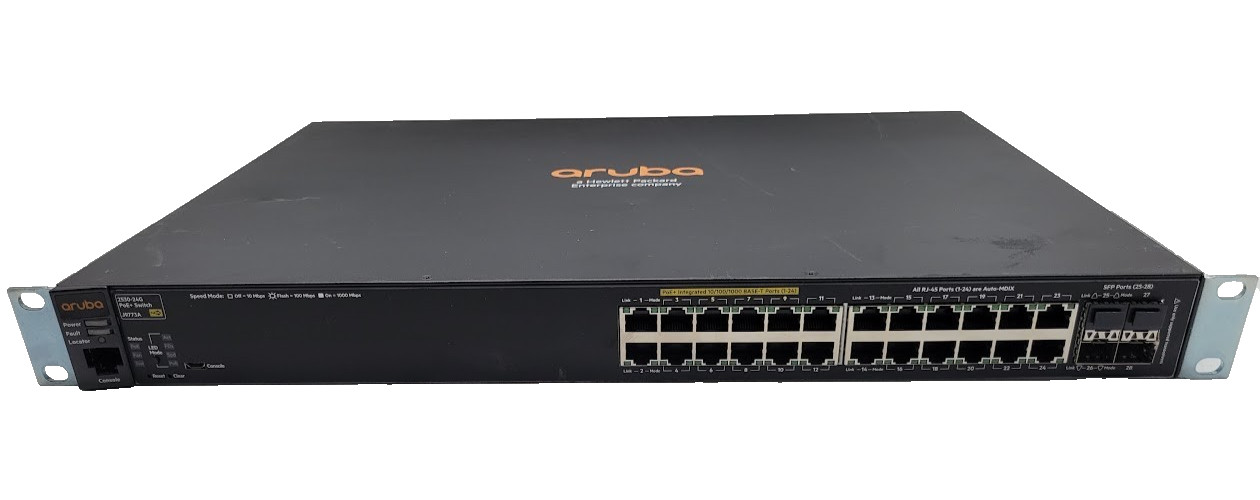 HPE Aruba J9776A 2530-24G 24-Port Gigabit Ethernet Network Switch