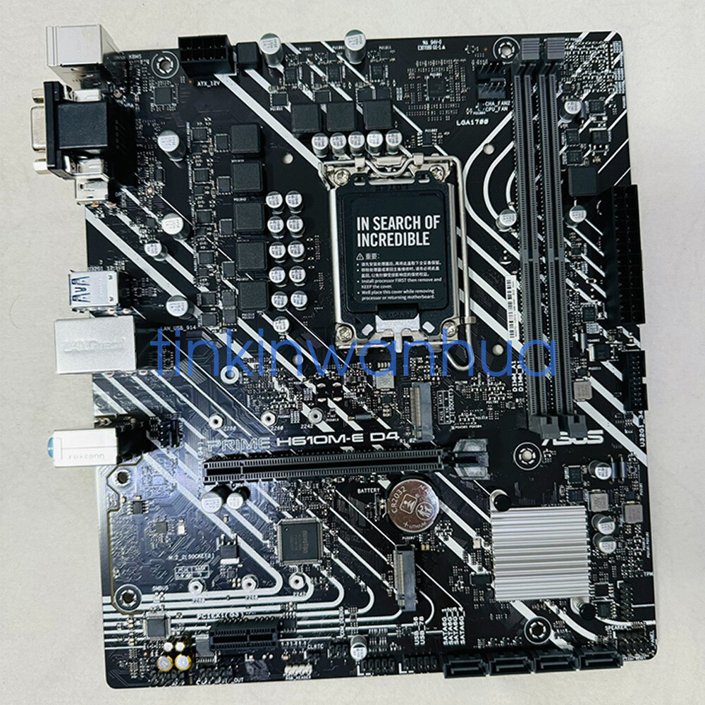 For ASUS PRIME H610M-E D4 Motherboard LGA1700 DDR4 VGA+Micro ATX