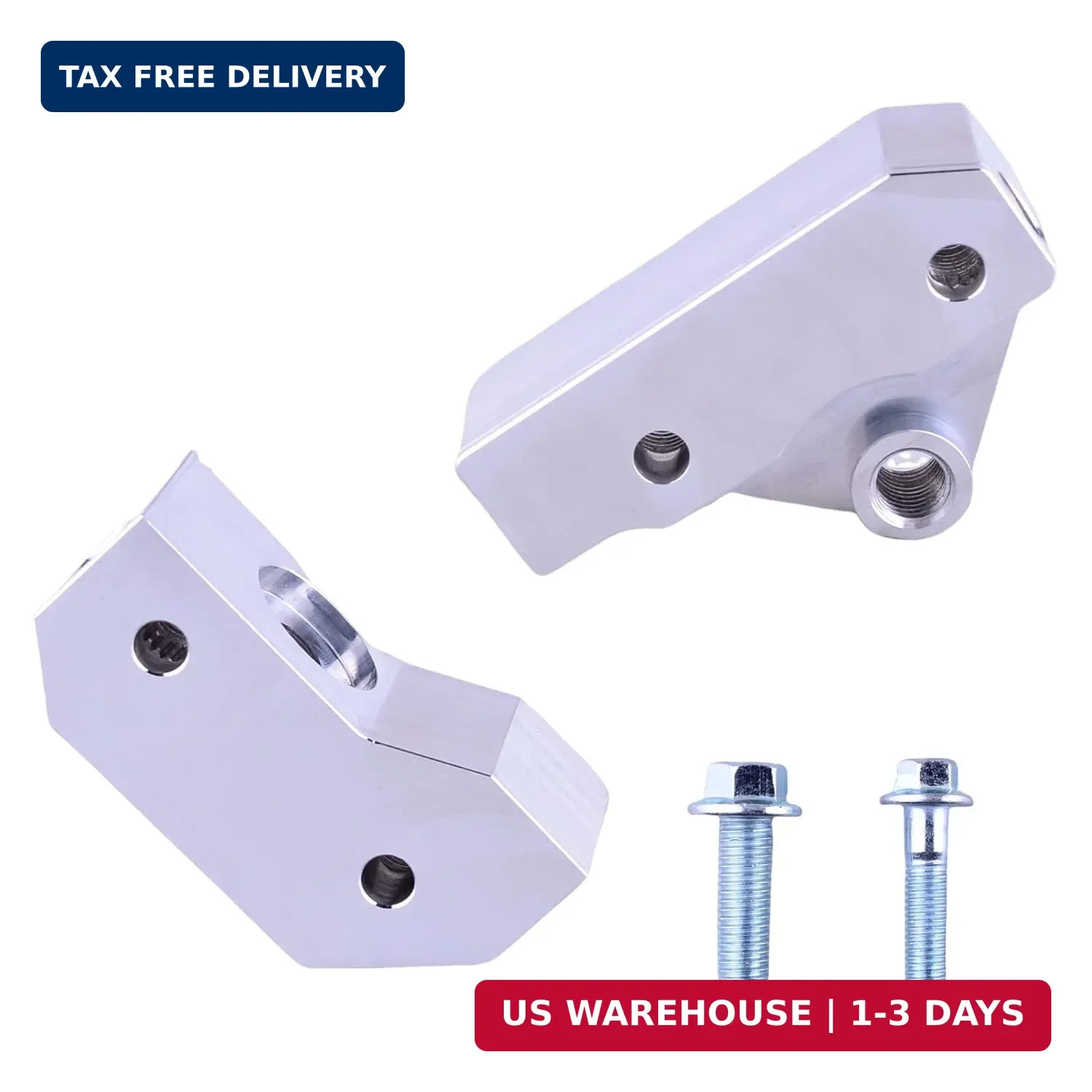 Knock Sensor Relocation Brackets Compatible for Chevy LS GM LS LS Gen 3 Engines