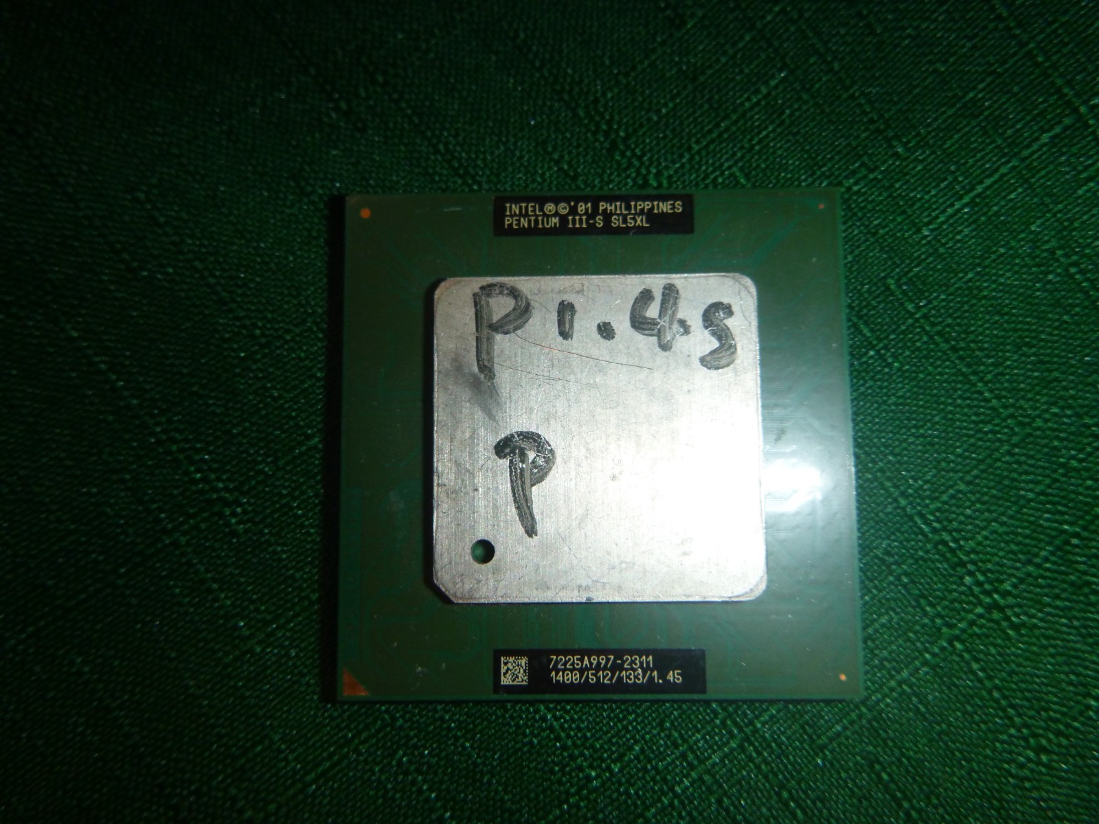 Intel Pentium III-S SL5XL 1400/512/133/1.45 1.4GHz Socket370 CPU Working