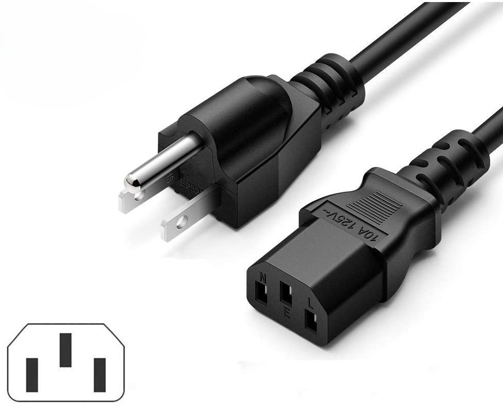 UL AC Power Cord Cable for JBL LSR308 LSR306 LSR305 Powered Monitor Speaker