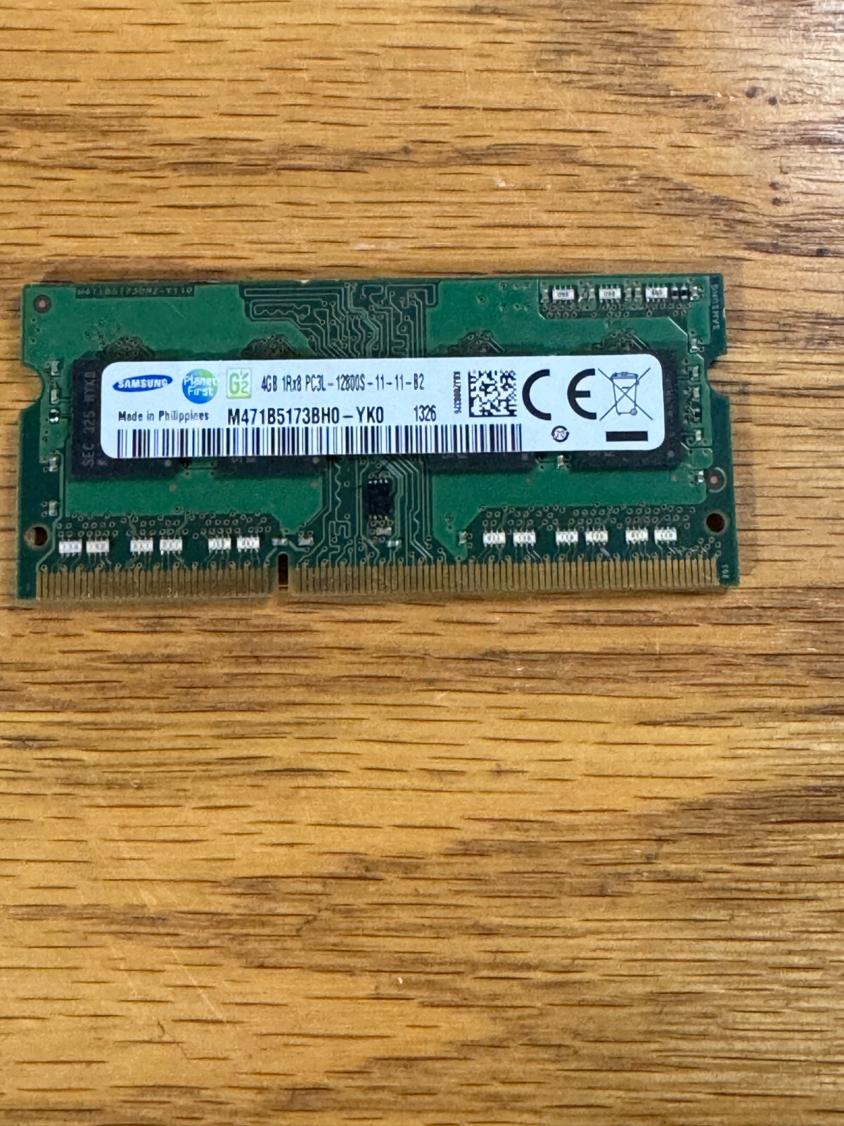 Samsung 4gb 1rx8 pc3l-12800s-11-11-b2  4gb laptop memory                      77