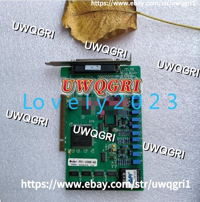 1pc used PCI-2366-A0 acquisition card