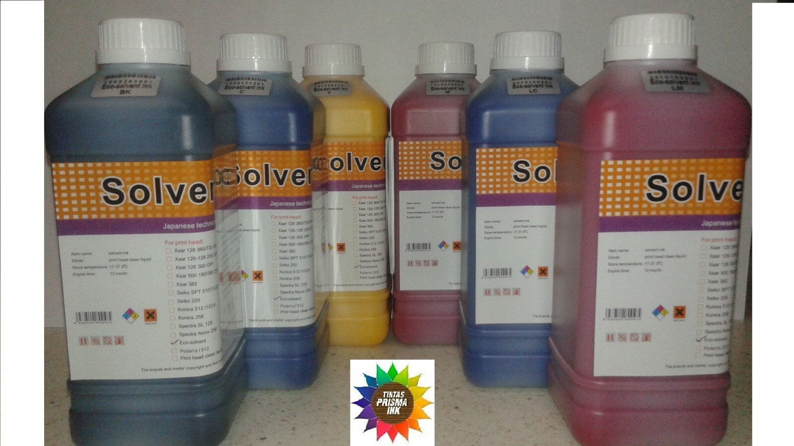 Eco Solvent Ink - Cleaner Solution Roland Mutoh Mimaki DX4 DX5 DX6 DX7 DX8