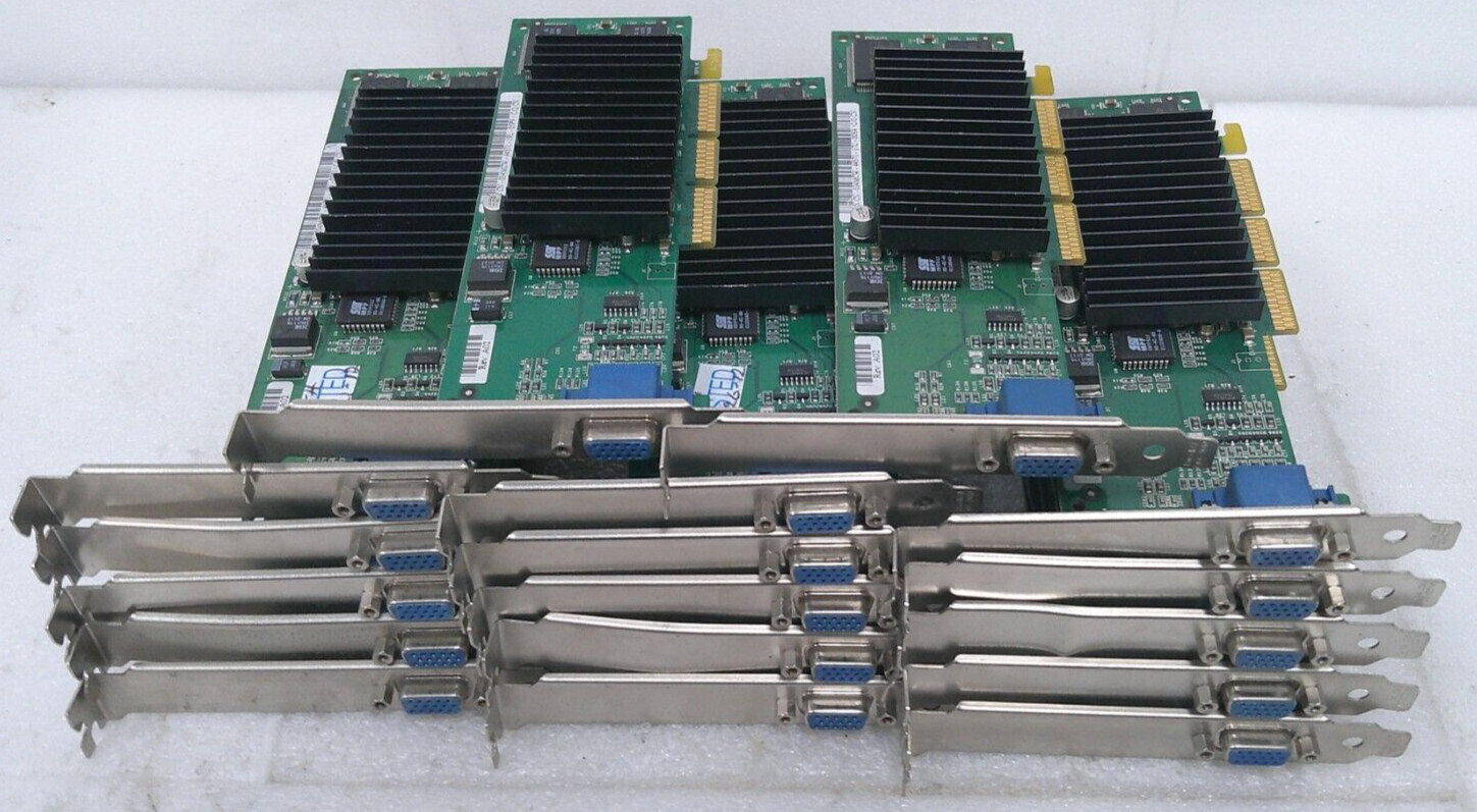 Lot of 17: Nvidia Dell VGA Video Card (180-P0019-0100-A04, 034MCW)