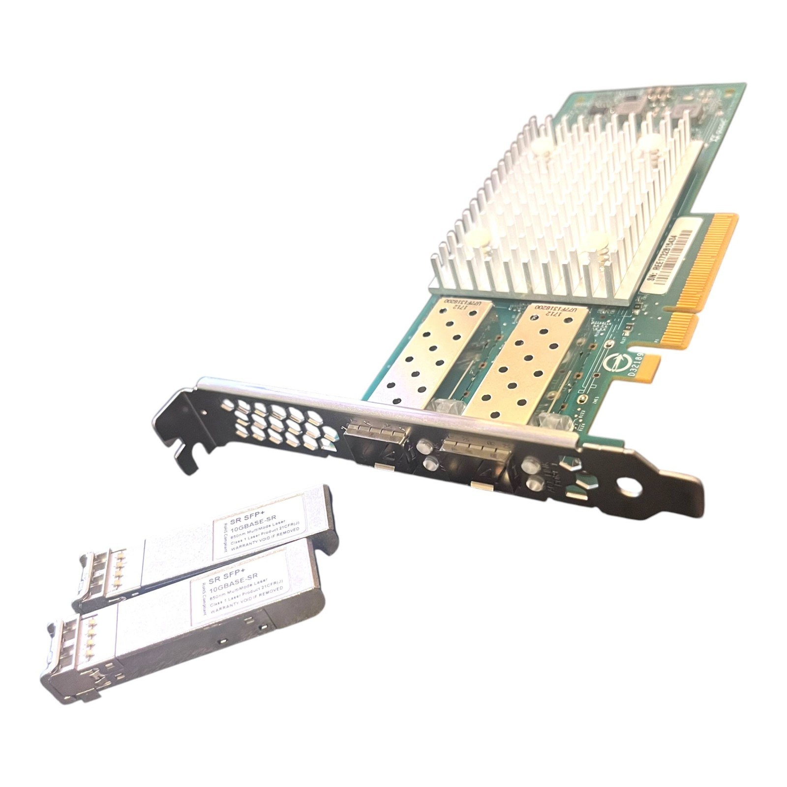 QLogic QL41132HLCU Dual Port 10GbE SFP+ Network Card PCIe 3.0 x8 inc 2x SFP+
