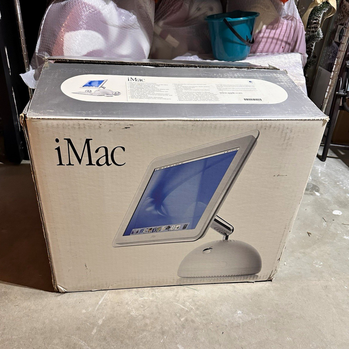 Apple iMac G4 15in 800MHz PowerPC G4 256MB RAM 60GB HDD OS X 10.2