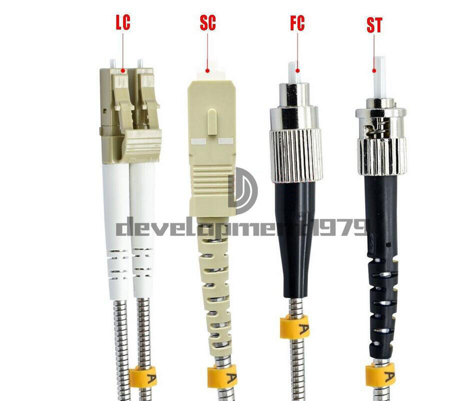 40M Outdoor Field Fiber Patch Cord LC to LC MM Multi-Mode 4 Strand Fiber Cable