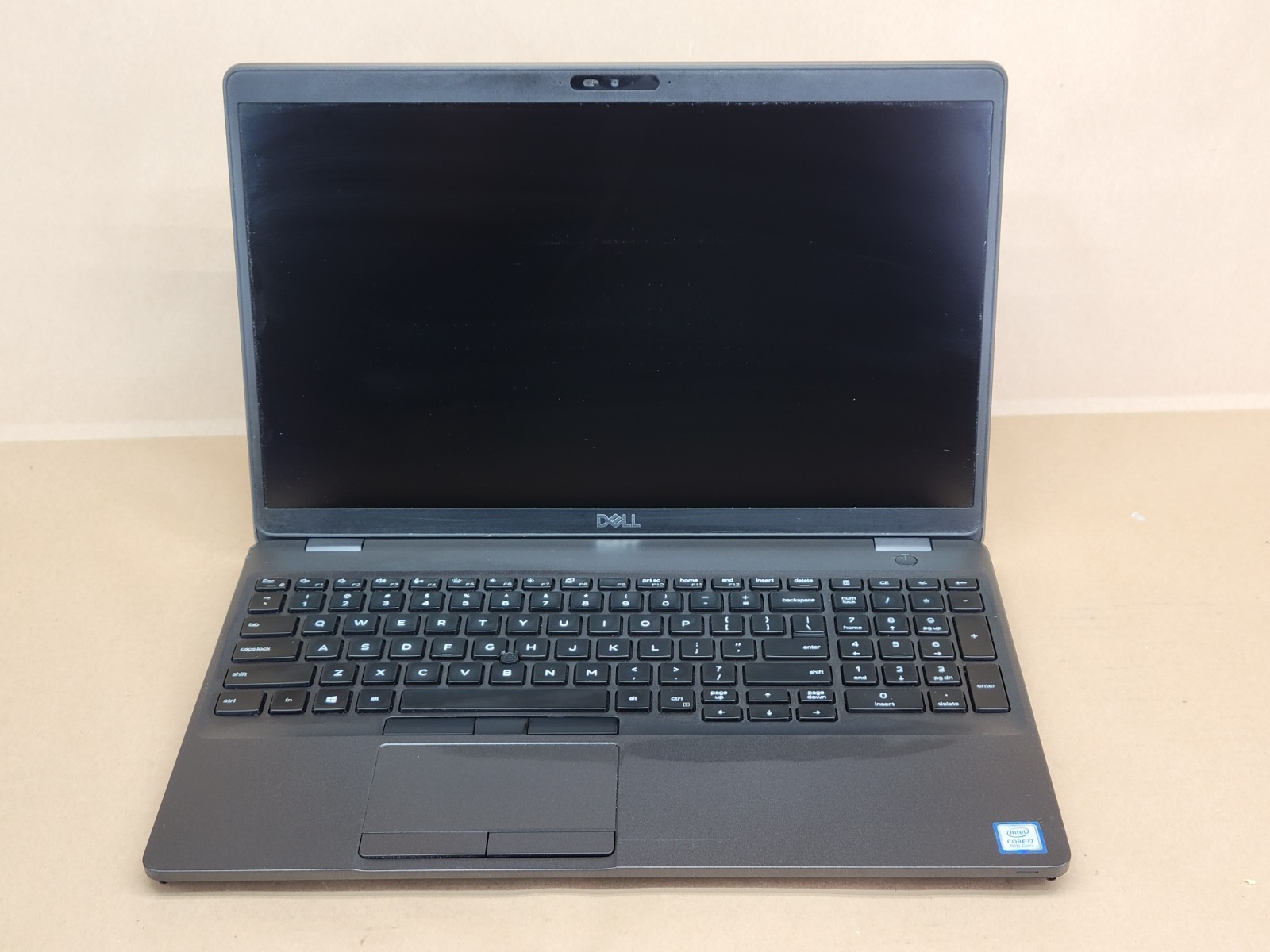 Dell Latitude 5500 15.6 i7-8665U Laptop For Parts AS-IS No RAM No SSD