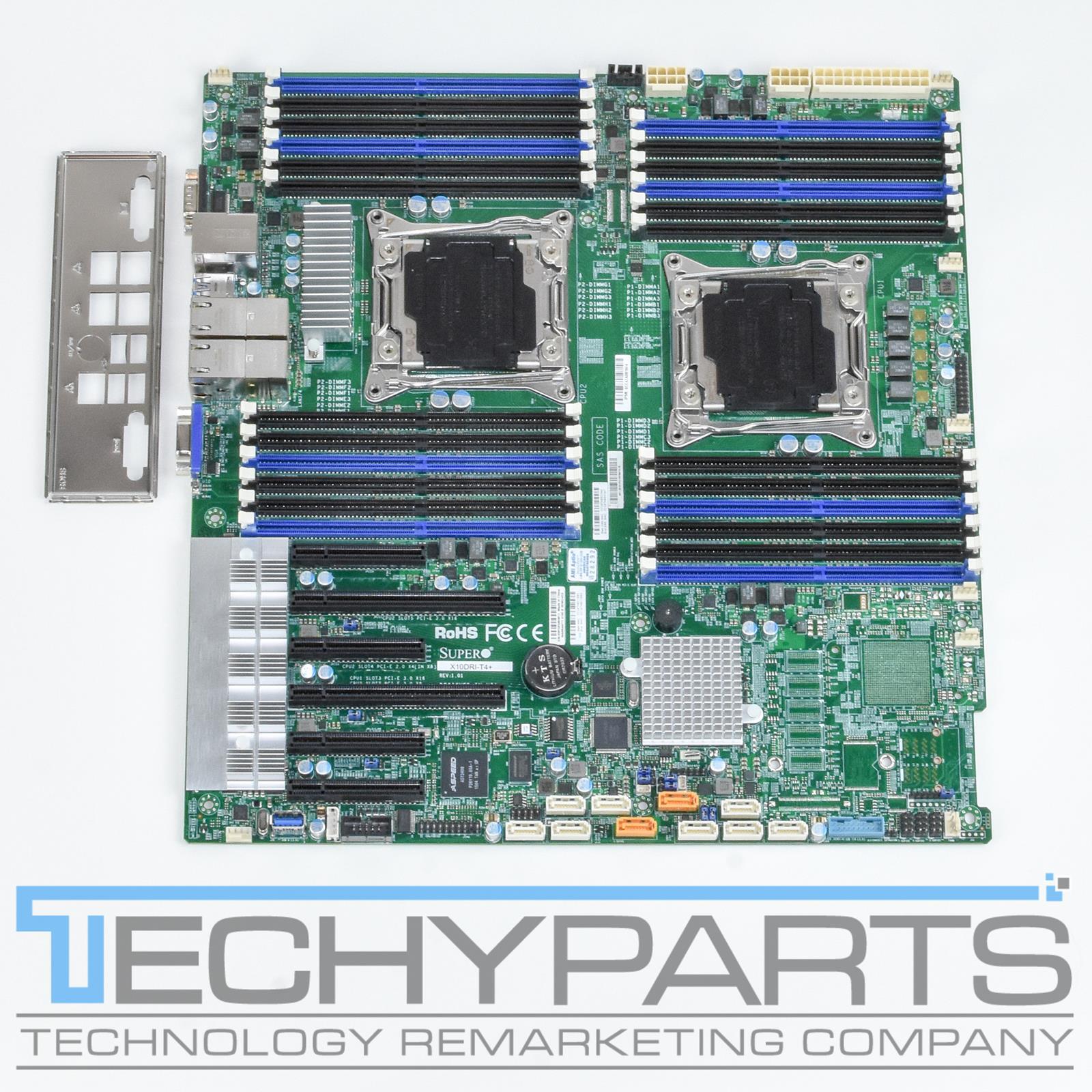 Supermicro X10DRI-T4+ Dual XEON LGA2011-v3 4x10GbE LAN EE-ATX Motherboard