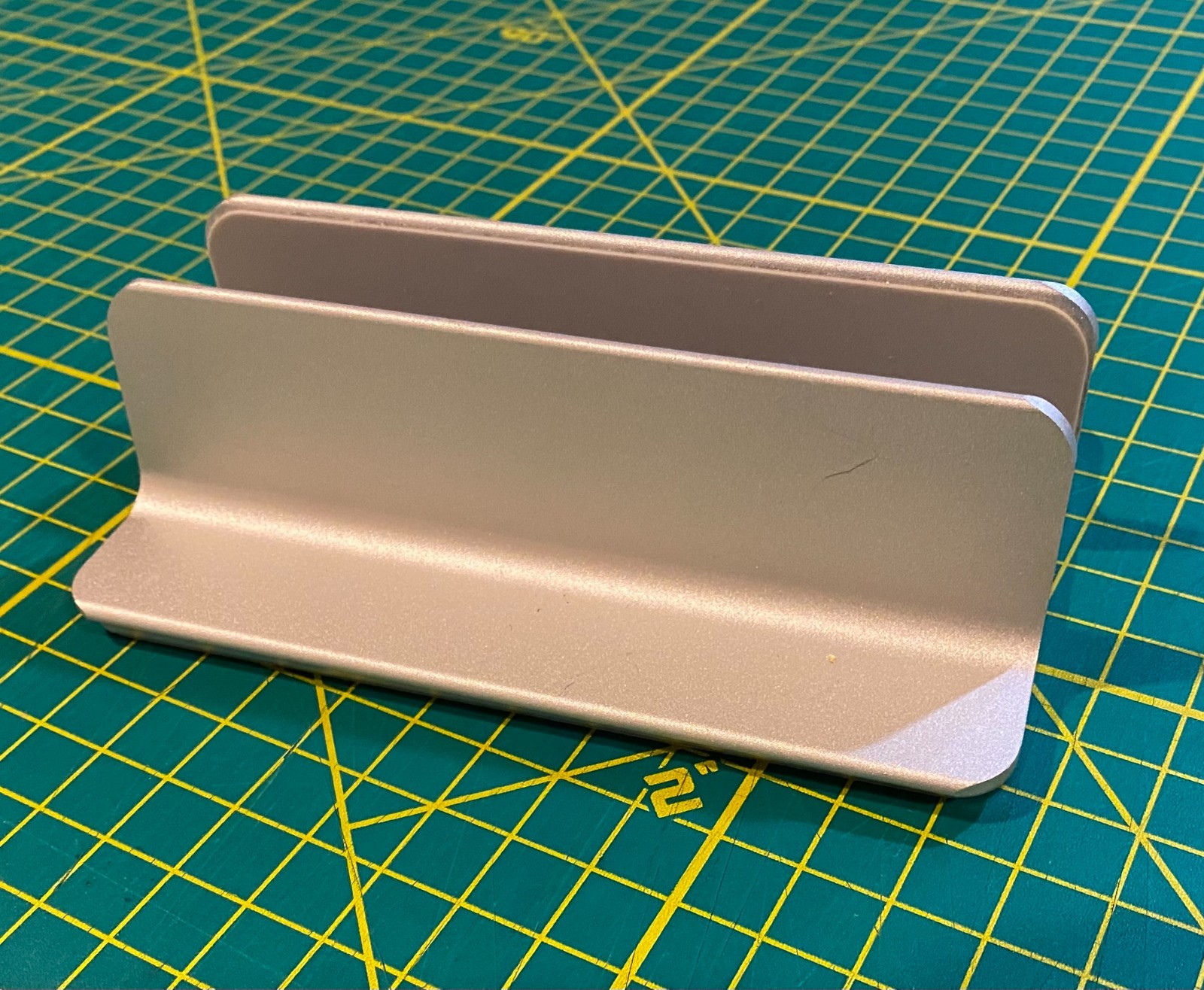 Adjustable Dual Vertical Laptop Stand Aluminum Holder Desk Dock MacBook Silver