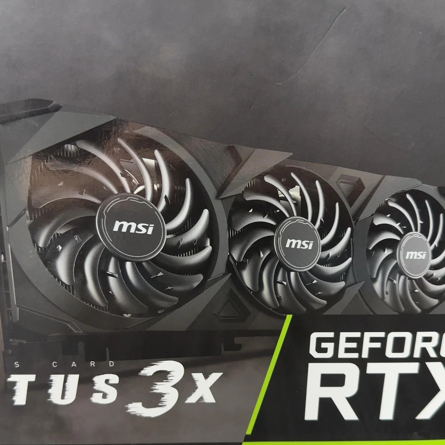 MSI GeForce RTX 3080 Ti Ventus 3X OC 12GB GDDR6X Graphics Card 912-V389-089