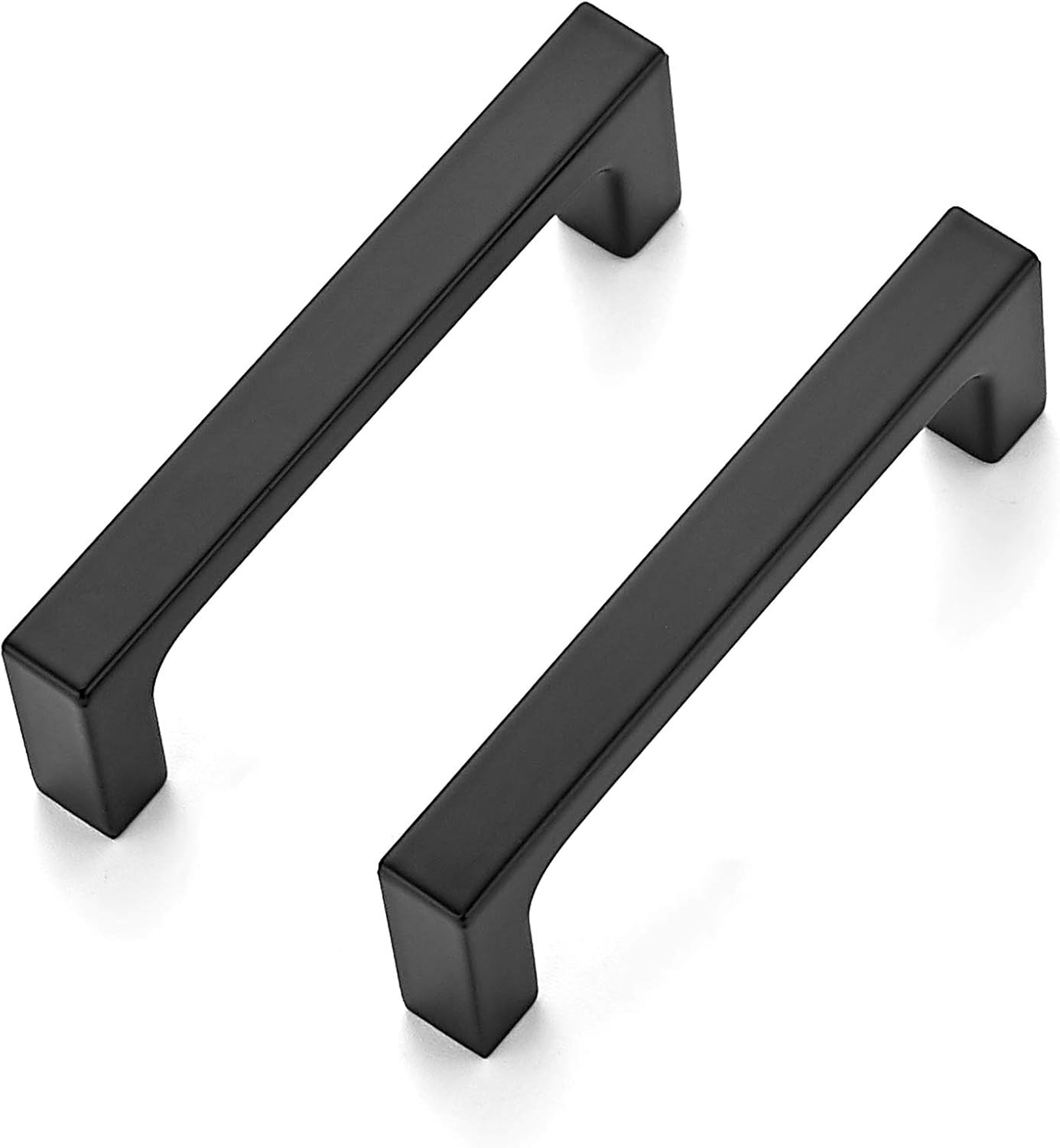 Square Cabinet Handles 10 Pack, Solid Kitchen Cabinet Pulls Drawer Pulls Kitchen