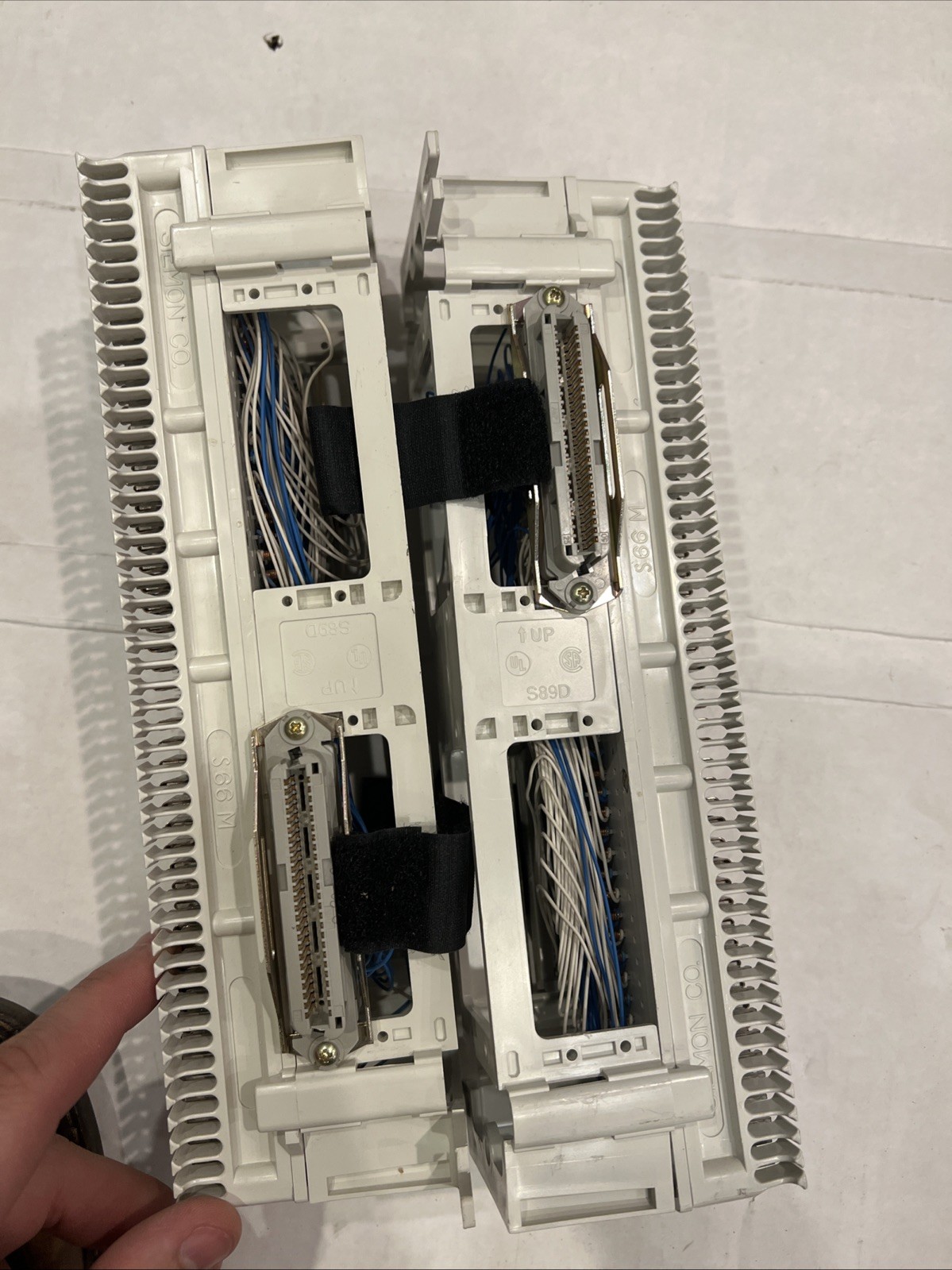 SIEMON CO PUNCHDOWN PANEL S66M  PREWIRED COMMUNICATIONS 48PAIR 2PACK