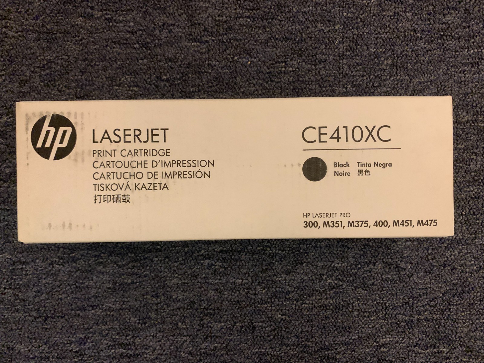 Genuine HP LaserJet Pro 300 M351 400 M451 OEM Toner Cartridge CE410XC Black
