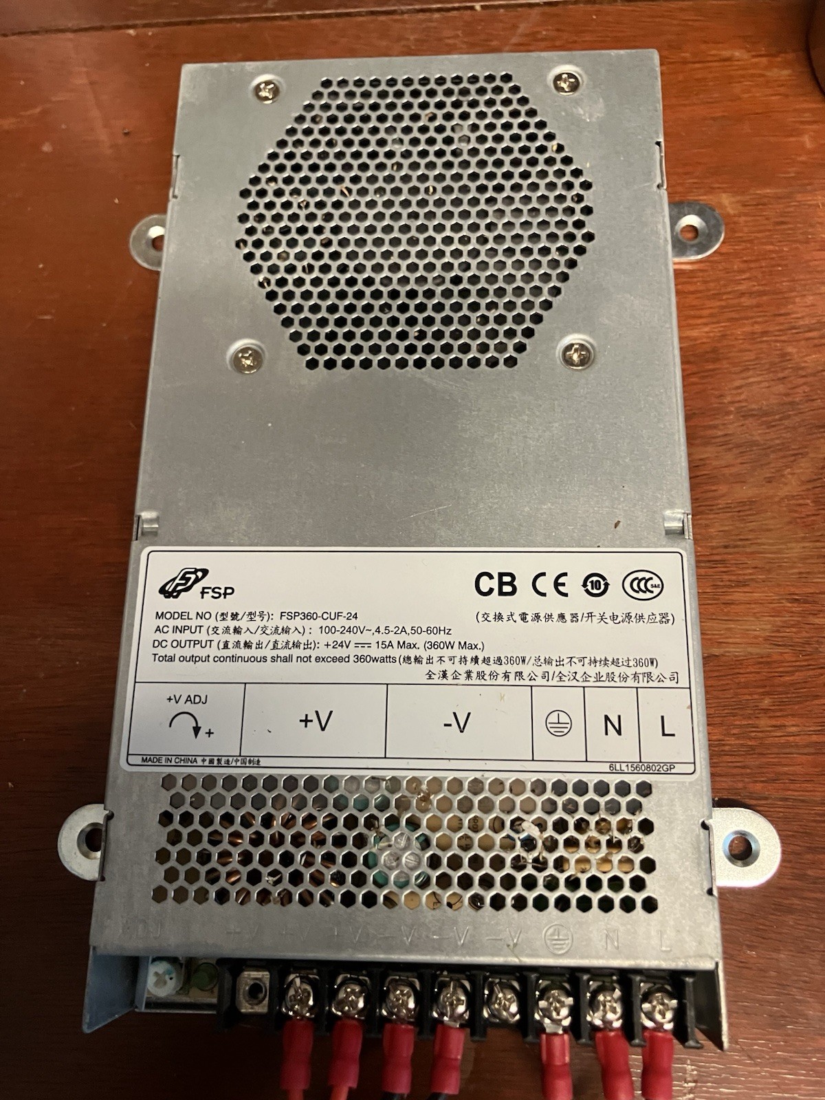 1pc used  FSP360-CUF-24