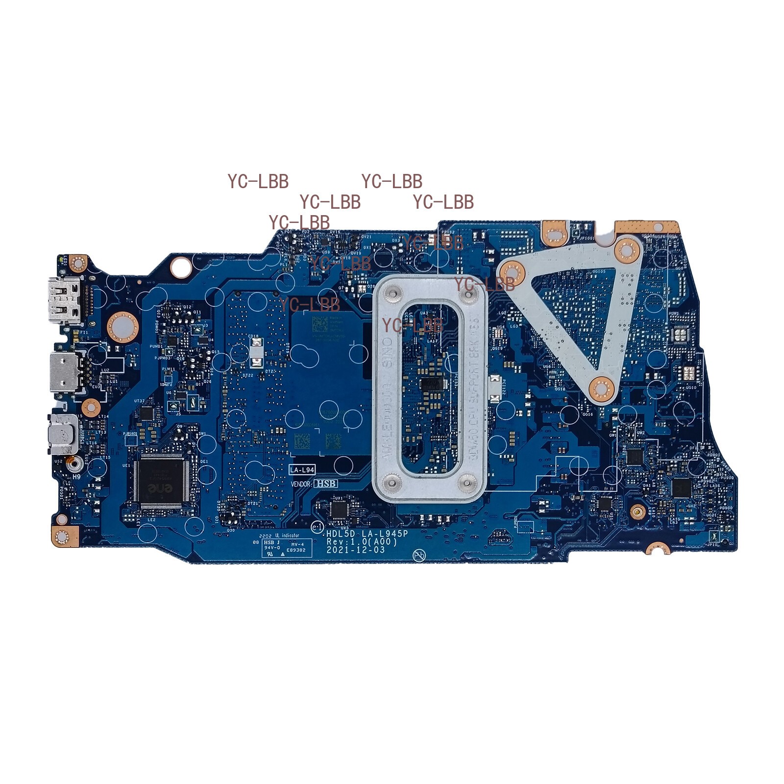 0827P5 827P5 For Dell Vostro 3525 Motherboard HDL5D LA-L945P CPU Ryzen 7 5825U