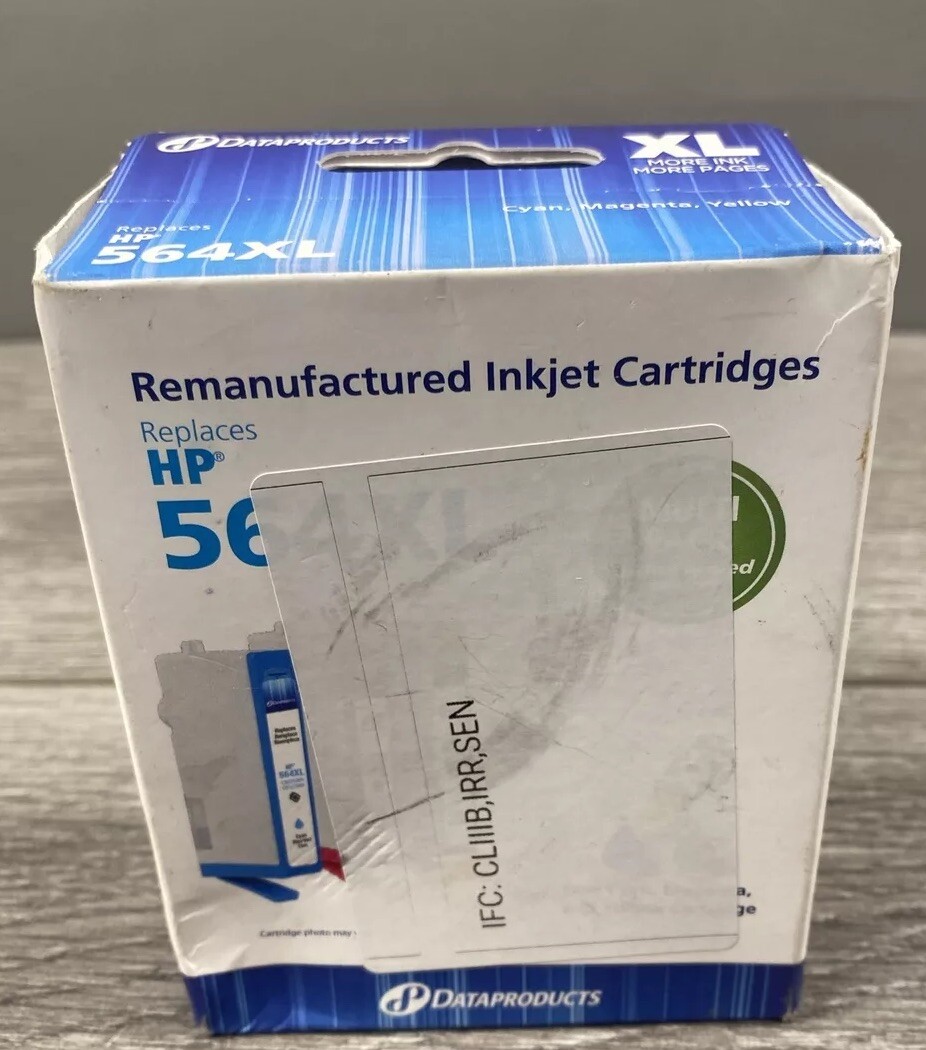 Dataproducts Inkjet Cartridge replaces HP 564XL High Yield CMY Color Ink 3-Pack 