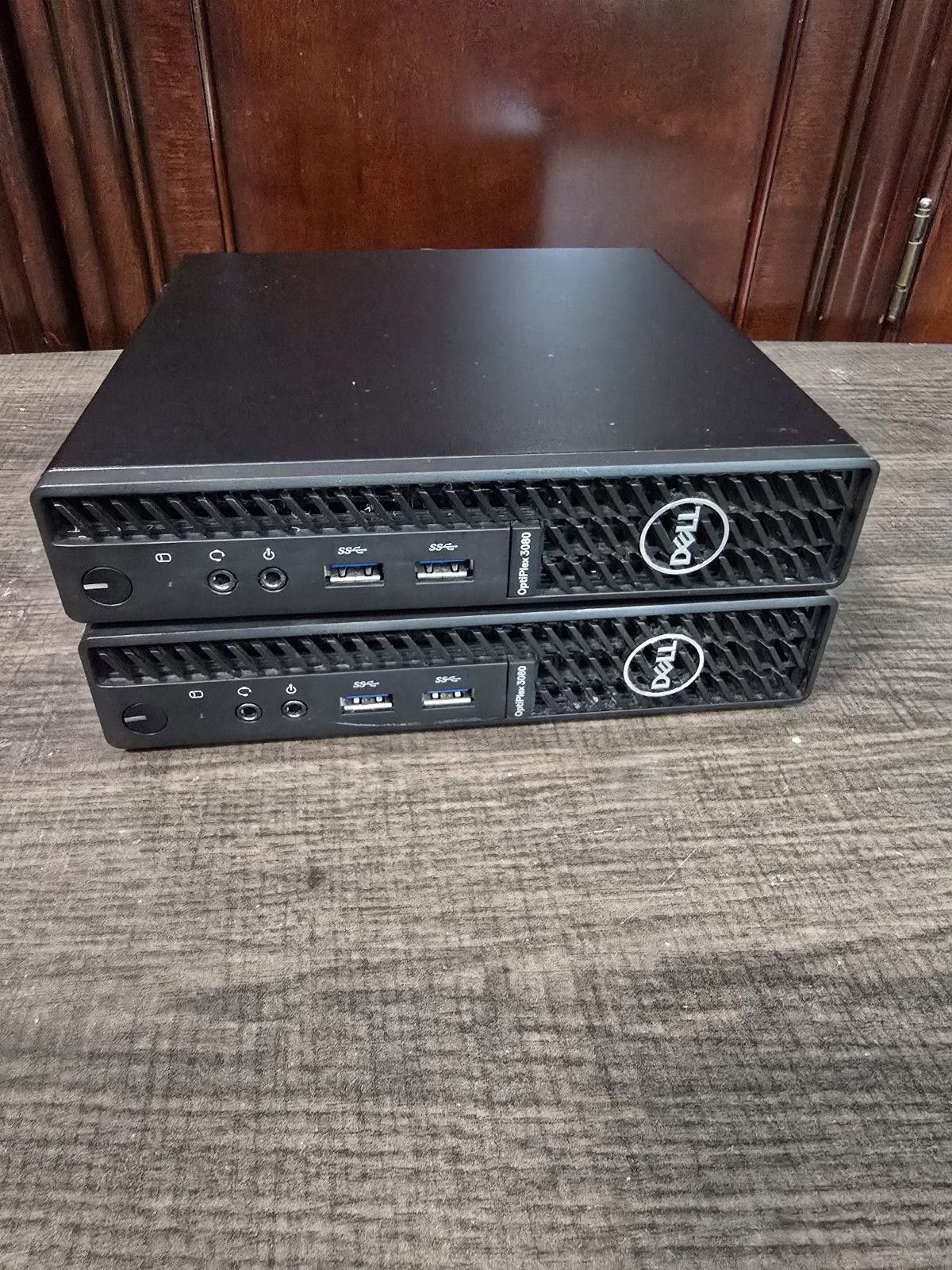 LOT OF 2 - Dell Optiplex 3080 Micro i5-10500t 6-Core 3.80Ghz - BAREBONES